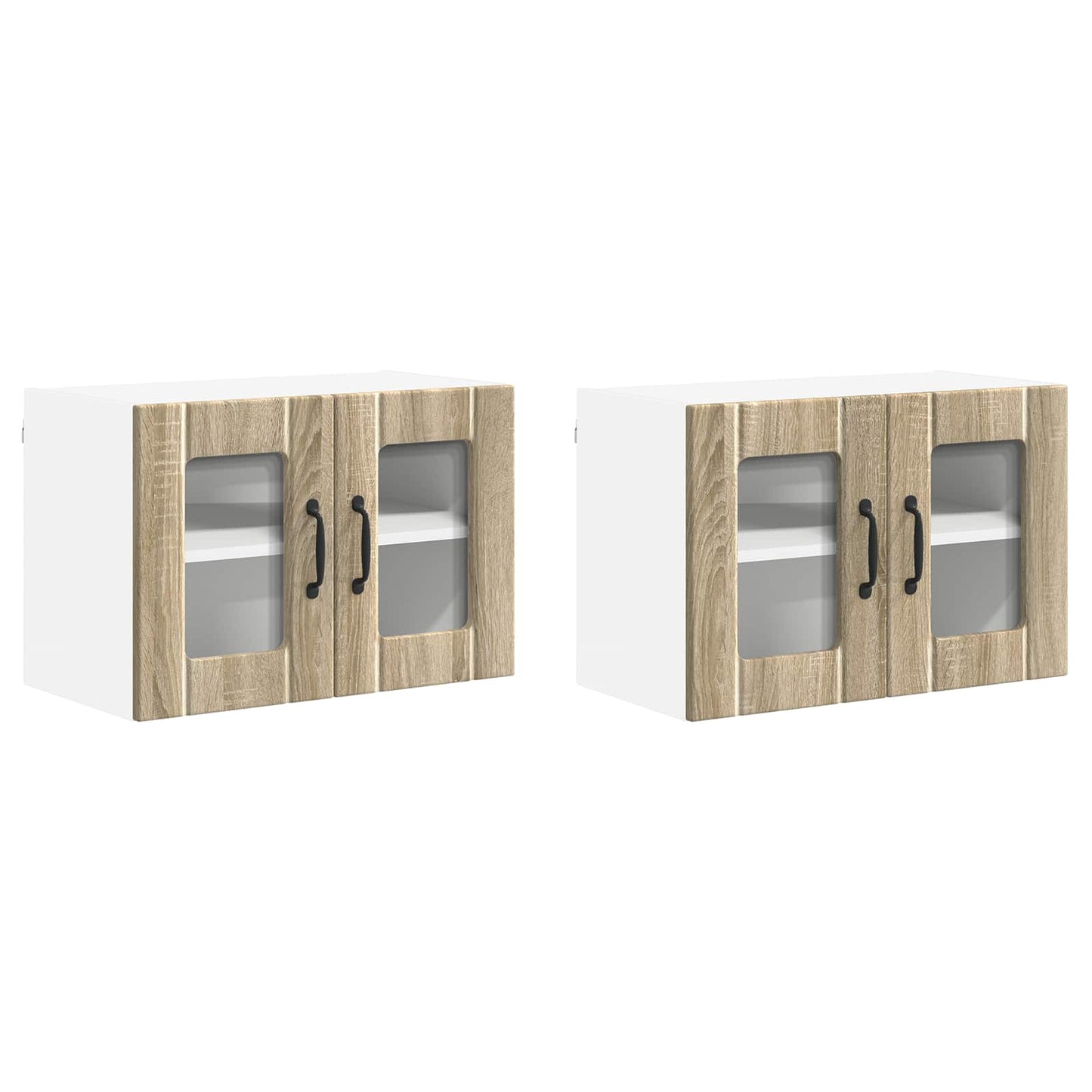 Vaatwasserpaneel Lucca 2 pcs Sonoma Eiken 60 x 31 x 40 cm is nu te koop bij PeponiXL, paradijselijk wonen!