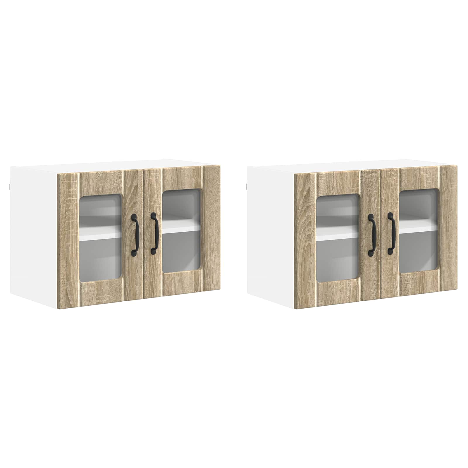 Vaatwasserpaneel Lucca 2 pcs Sonoma Eiken 60 x 31 x 40 cm is nu te koop bij PeponiXL, paradijselijk wonen!