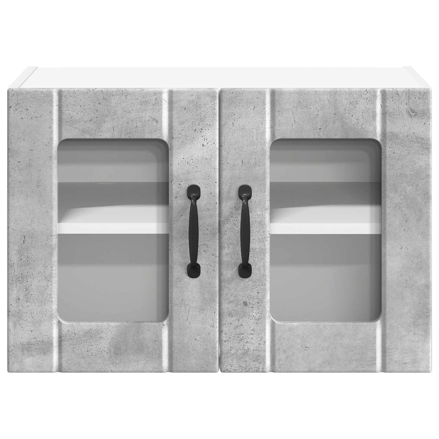 Keukenkast 2 pcs Beton Grijs 60 x 31 x 40 cm Bewerkt hout is nu te koop bij PeponiXL, paradijselijk wonen!