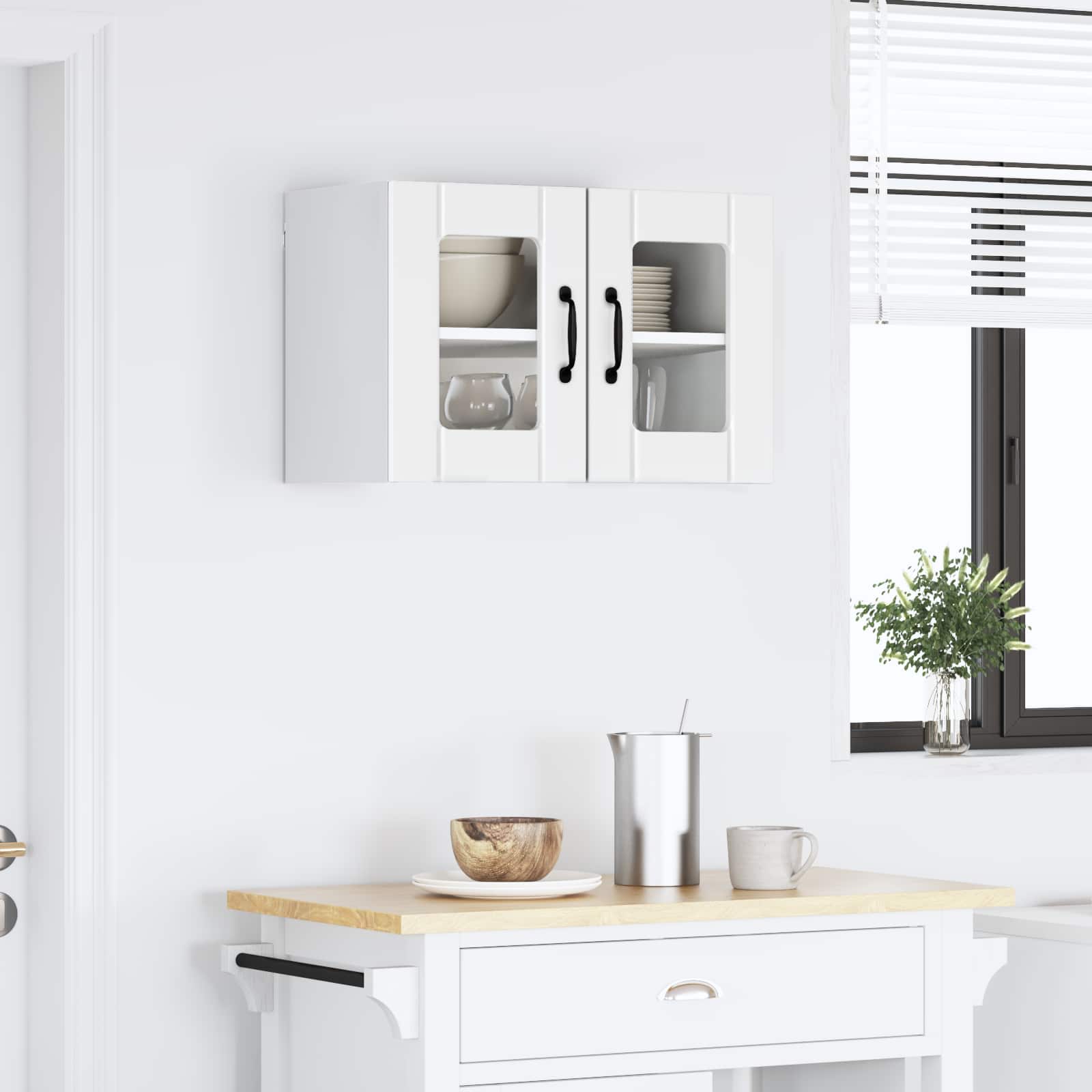 Vaatwasserpaneel Lucca Hoogglans Wit 60 x 31 x 40 cm is nu te koop bij PeponiXL, paradijselijk wonen!