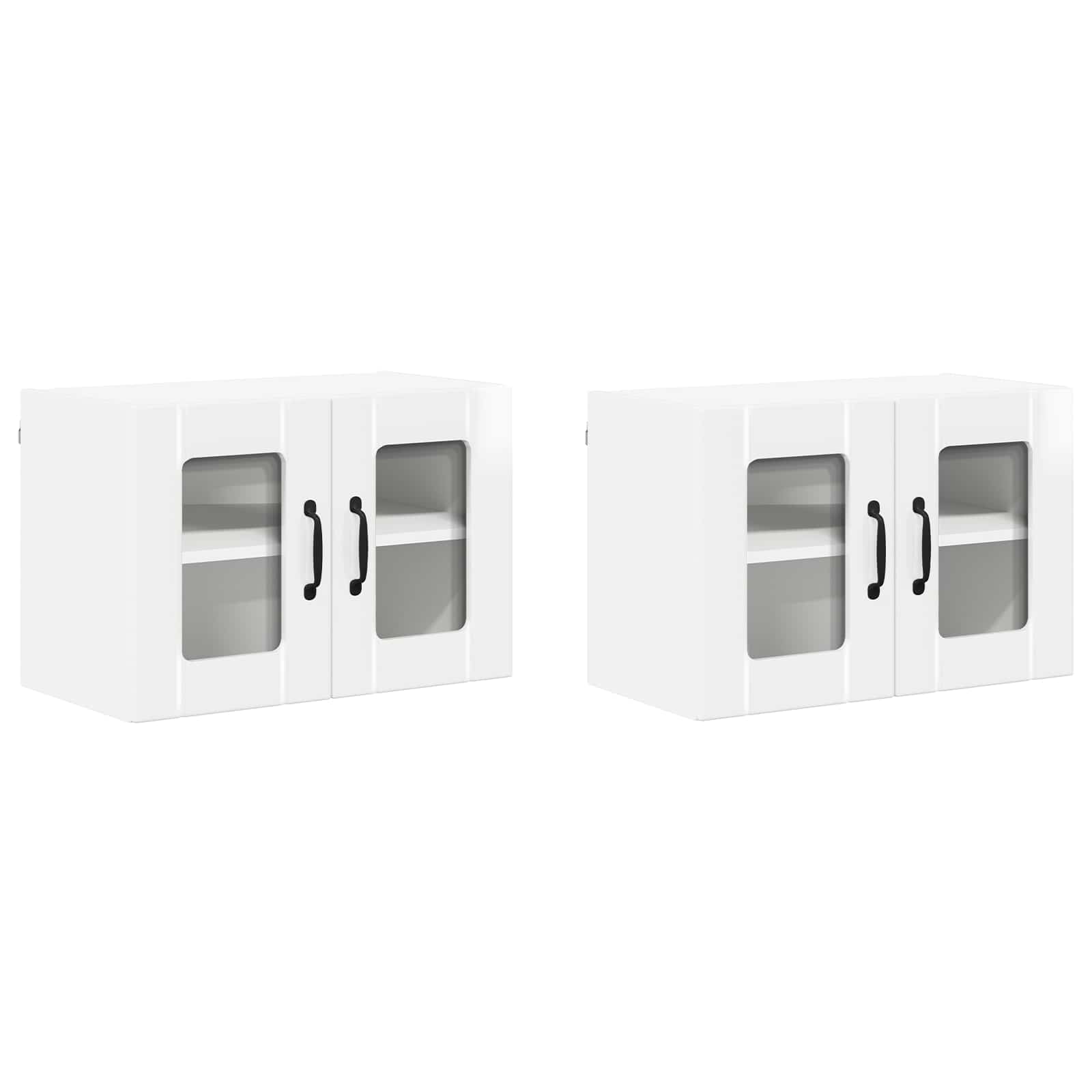 Vaatwasserpaneel Lucca 2 pcs Hoogglans Wit 60 x 31 x 40 cm is nu te koop bij PeponiXL, paradijselijk wonen!