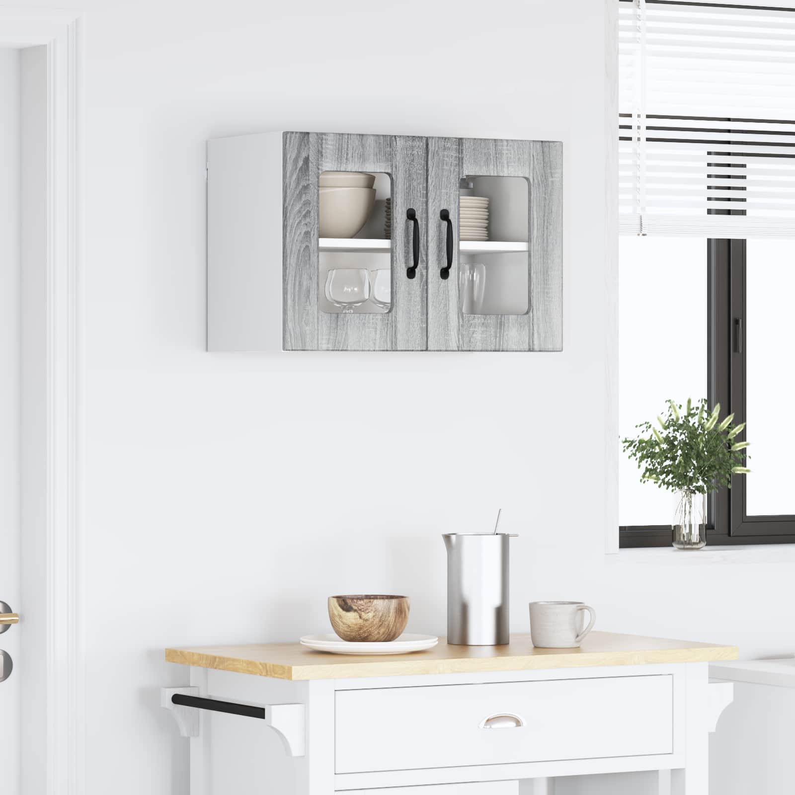 Vaatwasserpaneel Lucca Grijs sonoma 60 x 31 x 40 cm is nu te koop bij PeponiXL, paradijselijk wonen!