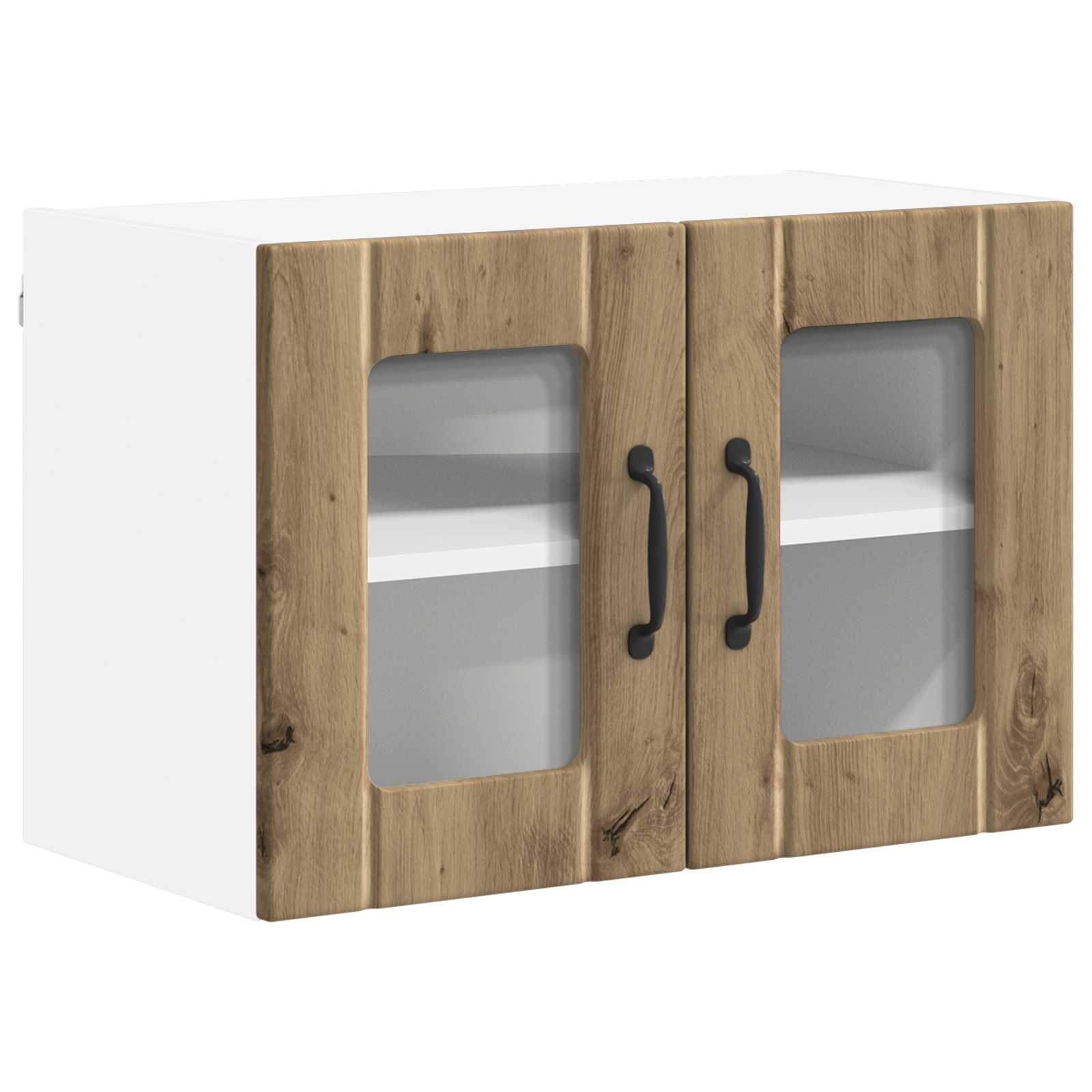 Vaatwasserpaneel Lucca 2 pcs Artisanaal eiken 60 x 31 x 40 cm is nu te koop bij PeponiXL, paradijselijk wonen!