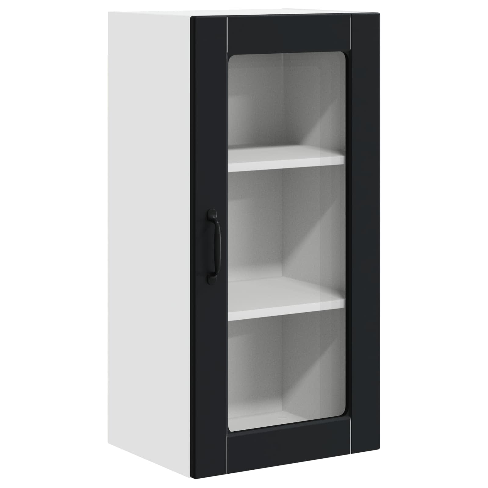 Vaatwasserpaneel Lucca Zwart 40 x 31 x 80 cm Bewerkt hout is nu te koop bij PeponiXL, paradijselijk wonen!