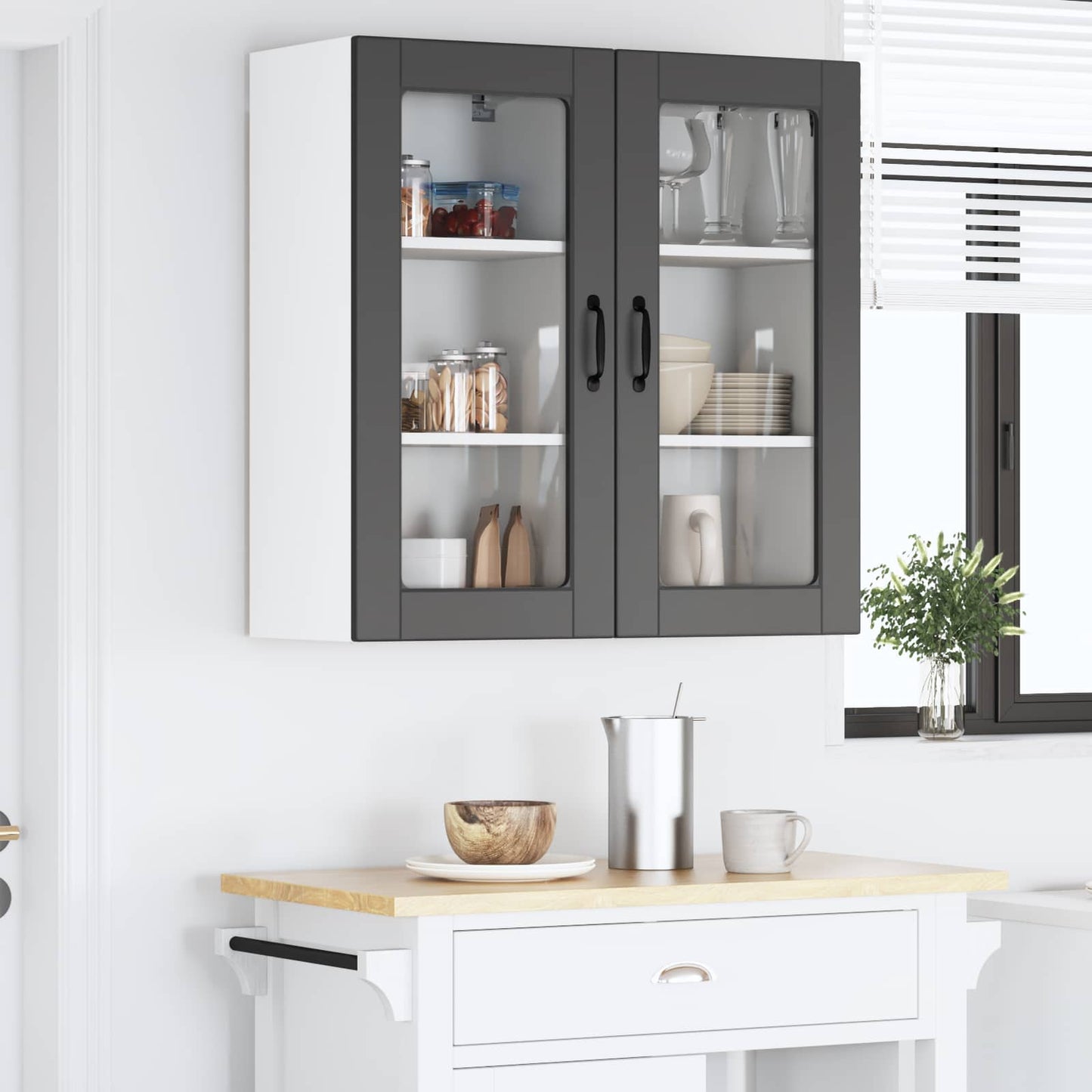 Vaatwasserpaneel Lucca 2 pcs Zwart 40 x 31 x 80 cm Bewerkt hout is nu te koop bij PeponiXL, paradijselijk wonen!