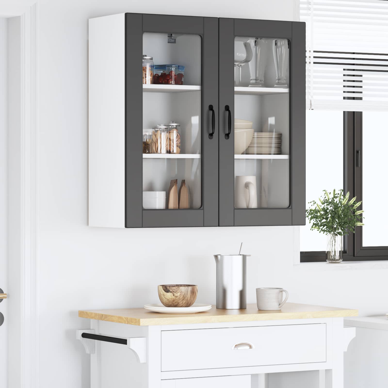 Vaatwasserpaneel Lucca 2 pcs Zwart 40 x 31 x 80 cm Bewerkt hout is nu te koop bij PeponiXL, paradijselijk wonen!
