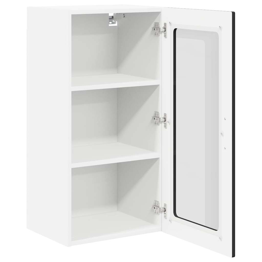 Vaatwasserpaneel Lucca 2 pcs Zwart 40 x 31 x 80 cm Bewerkt hout is nu te koop bij PeponiXL, paradijselijk wonen!