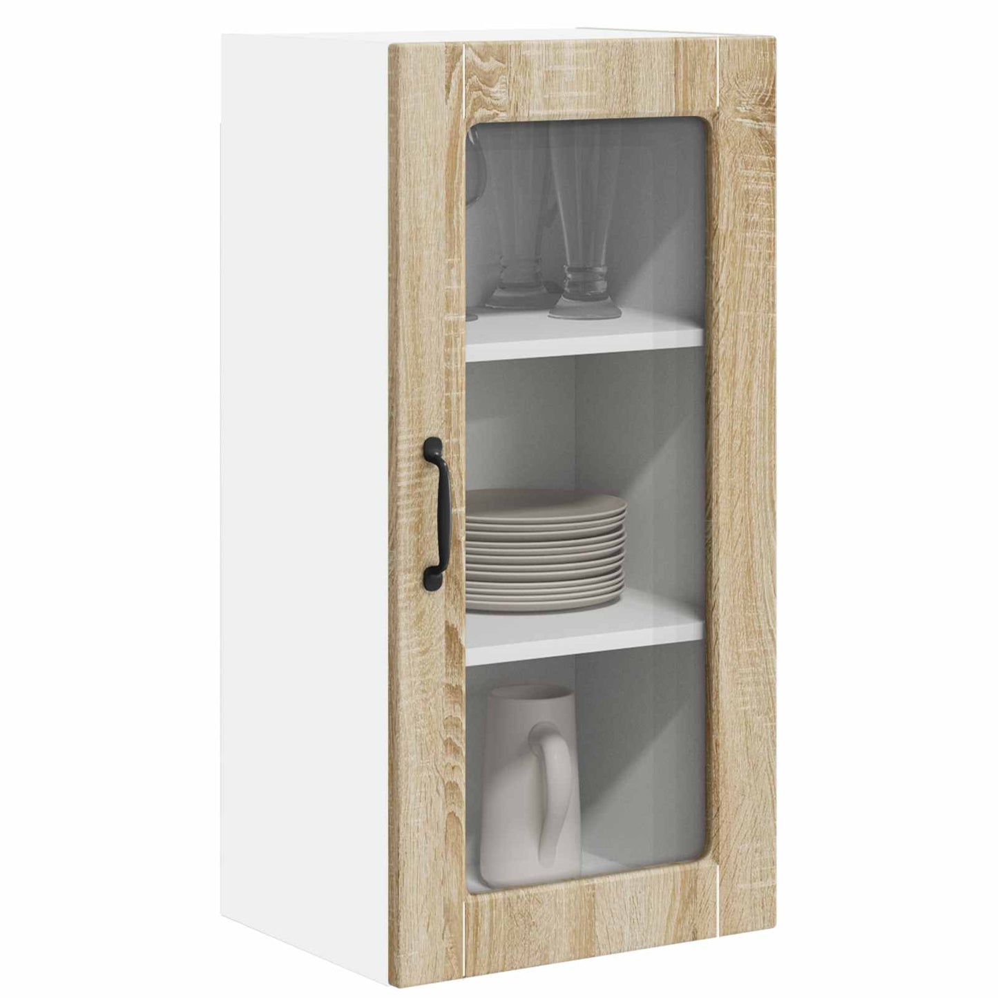 Vaatwasserpaneel Lucca 2 pcs Sonoma Eiken 40 x 31 x 80 cm is nu te koop bij PeponiXL, paradijselijk wonen!
