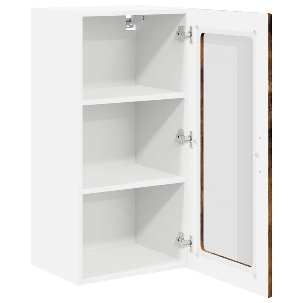 Vaatwasserpaneel Lucca 2 pcs Gerookt eiken 40 x 31 x 80 cm is nu te koop bij PeponiXL, paradijselijk wonen!