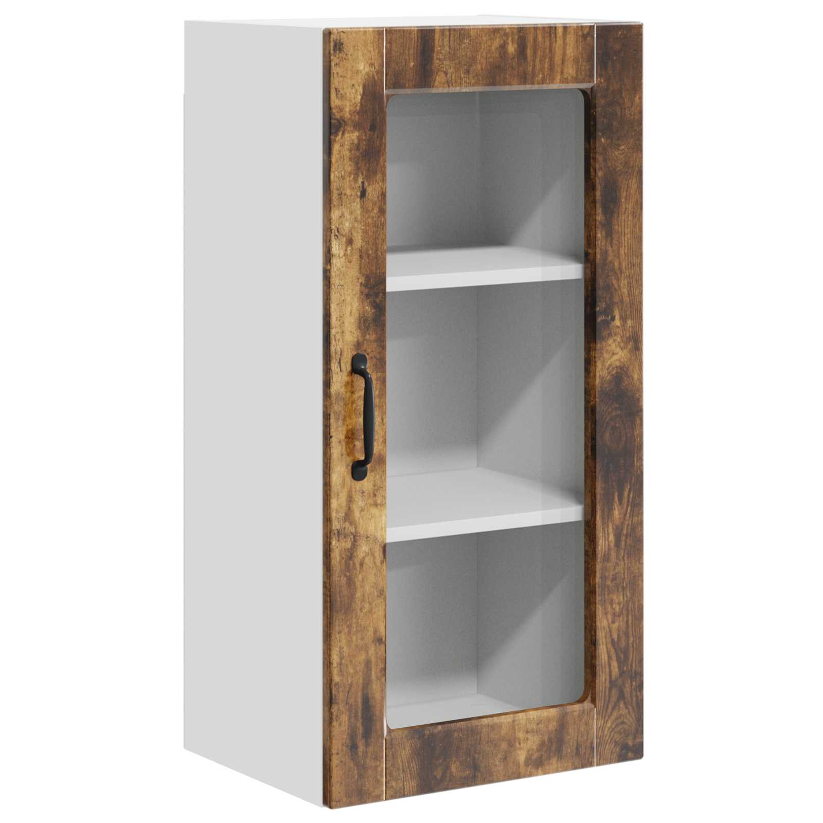 Vaatwasserpaneel Lucca 2 pcs Gerookt eiken 40 x 31 x 80 cm is nu te koop bij PeponiXL, paradijselijk wonen!