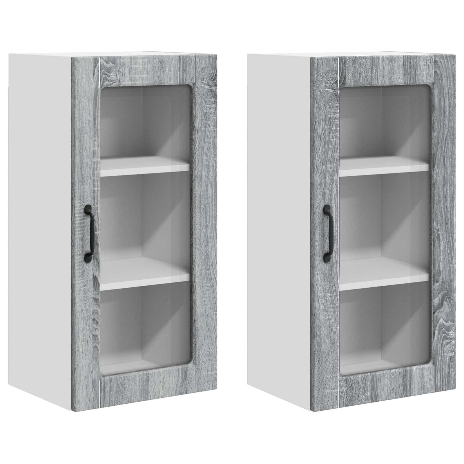 Vaatwasserpaneel Lucca 2 pcs Grijs sonoma 40 x 31 x 80 cm is nu te koop bij PeponiXL, paradijselijk wonen!