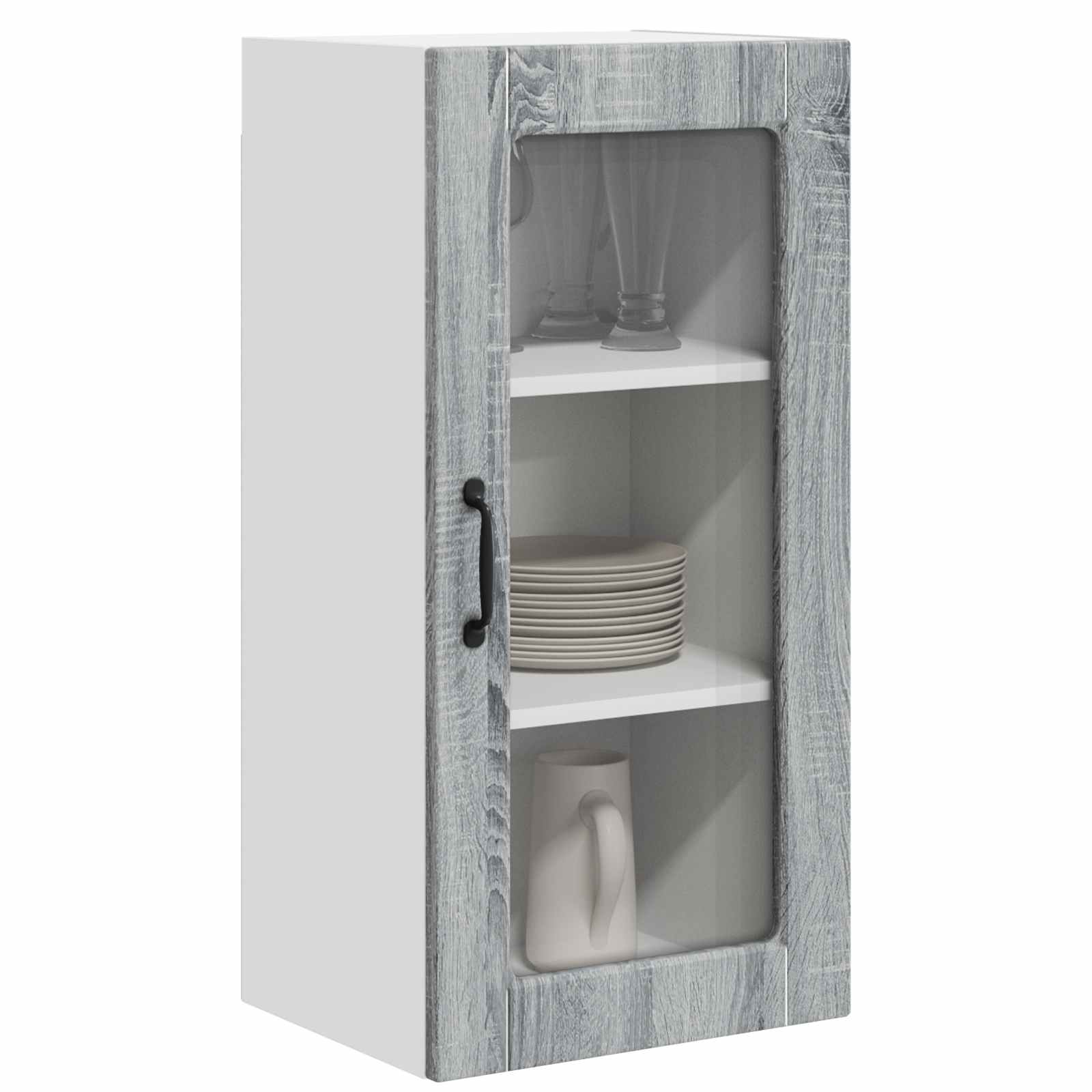 Vaatwasserpaneel Lucca 2 pcs Grijs sonoma 40 x 31 x 80 cm is nu te koop bij PeponiXL, paradijselijk wonen!