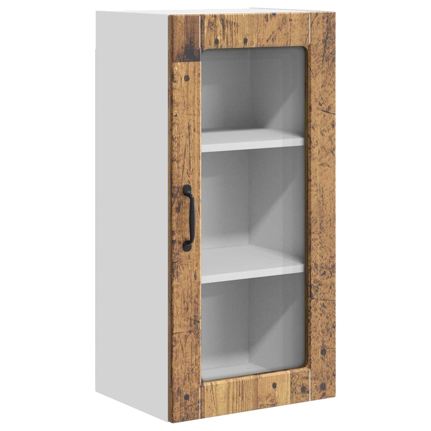 Vaatwasserpaneel Lucca 2 pcs Oud hout 40 x 31 x 80 cm is nu te koop bij PeponiXL, paradijselijk wonen!