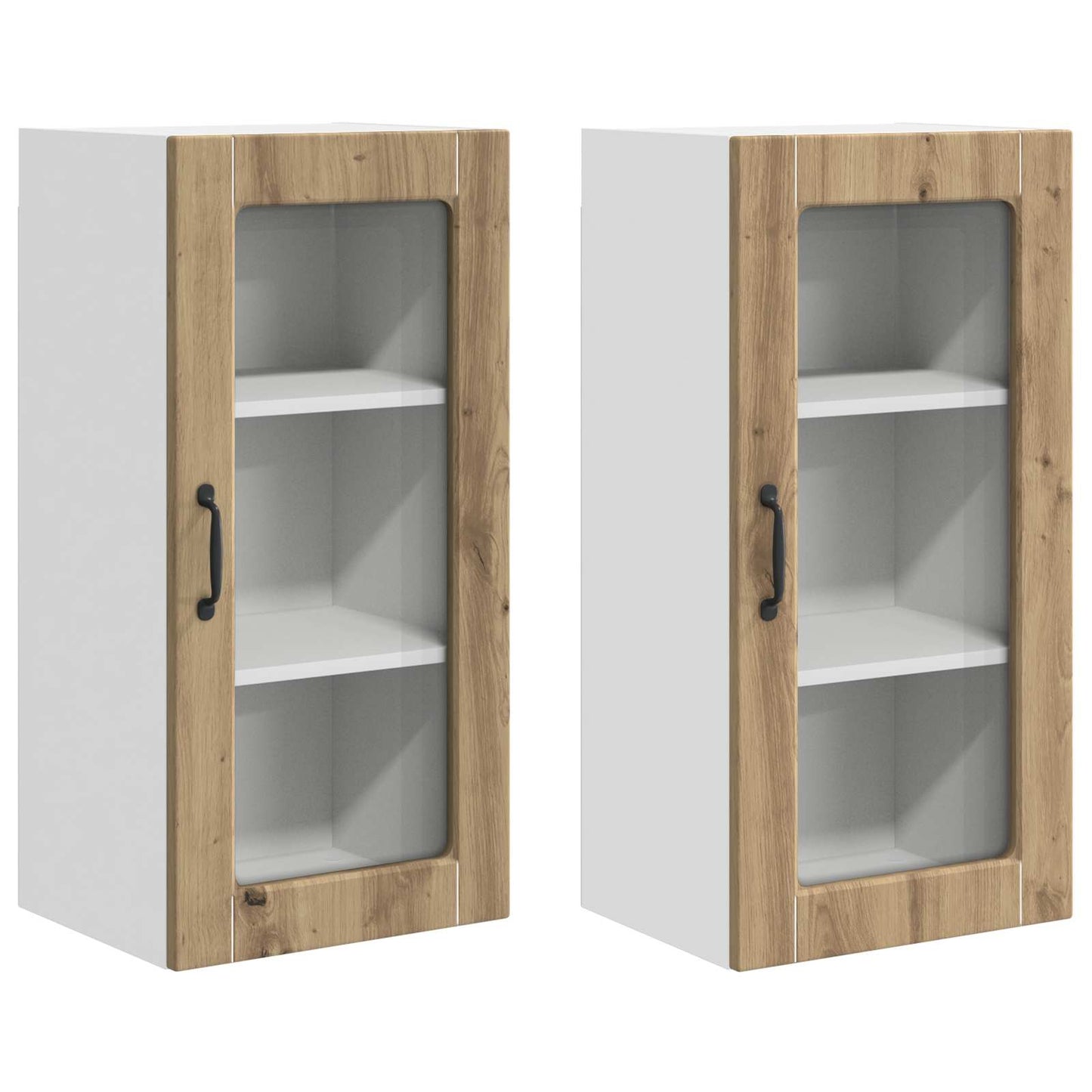 Vaatwasserpaneel Lucca 2 pcs Artisanaal eiken 40 x 31 x 80 cm is nu te koop bij PeponiXL, paradijselijk wonen!