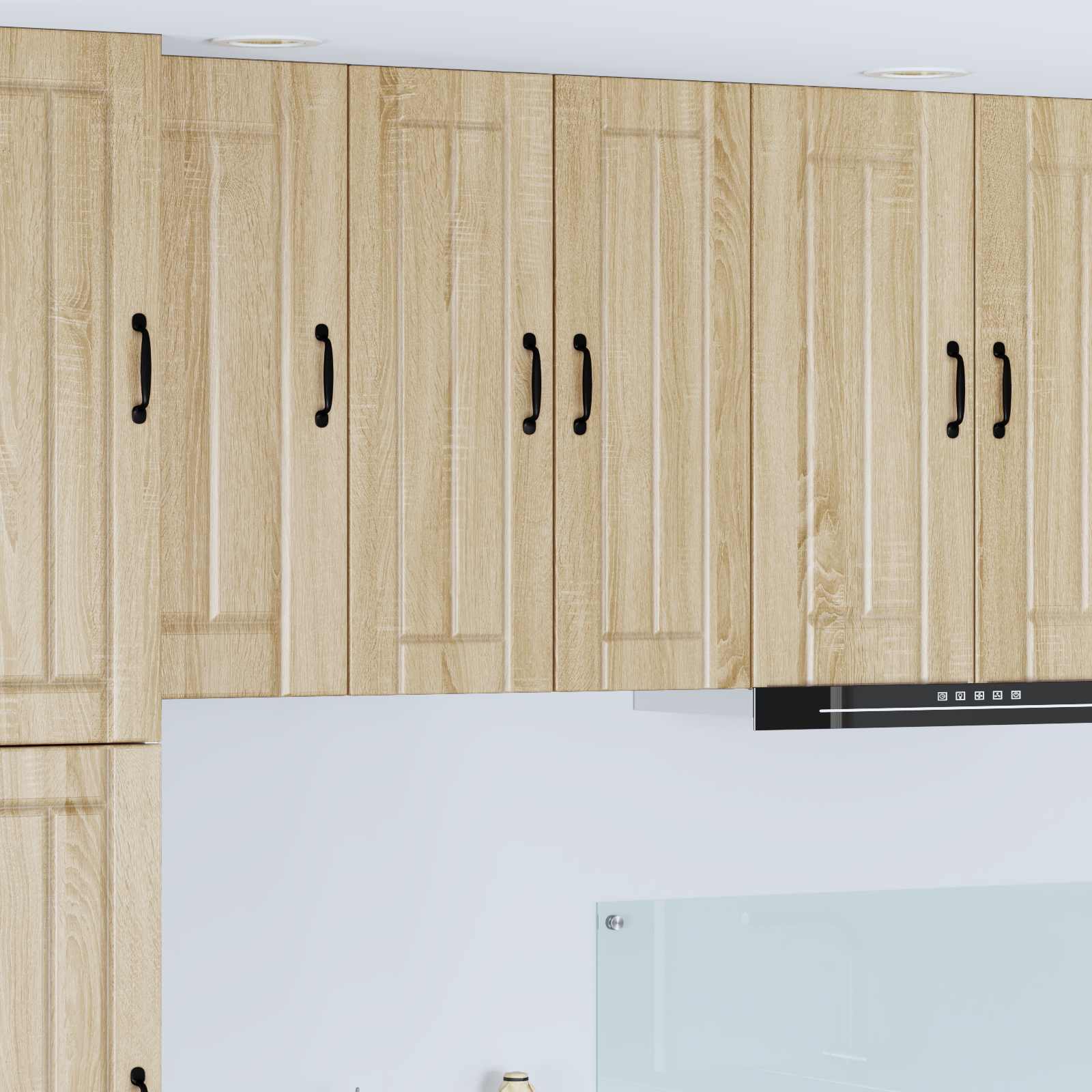 Vaatwasserpaneel Lucca 2 pcs Sonoma Eiken 30 x 31 x 80 cm is nu te koop bij PeponiXL, paradijselijk wonen!