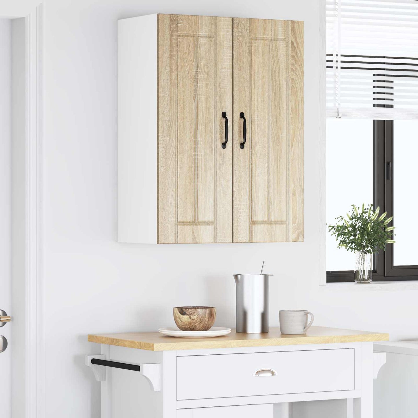 Vaatwasserpaneel Lucca 2 pcs Sonoma Eiken 30 x 31 x 80 cm is nu te koop bij PeponiXL, paradijselijk wonen!