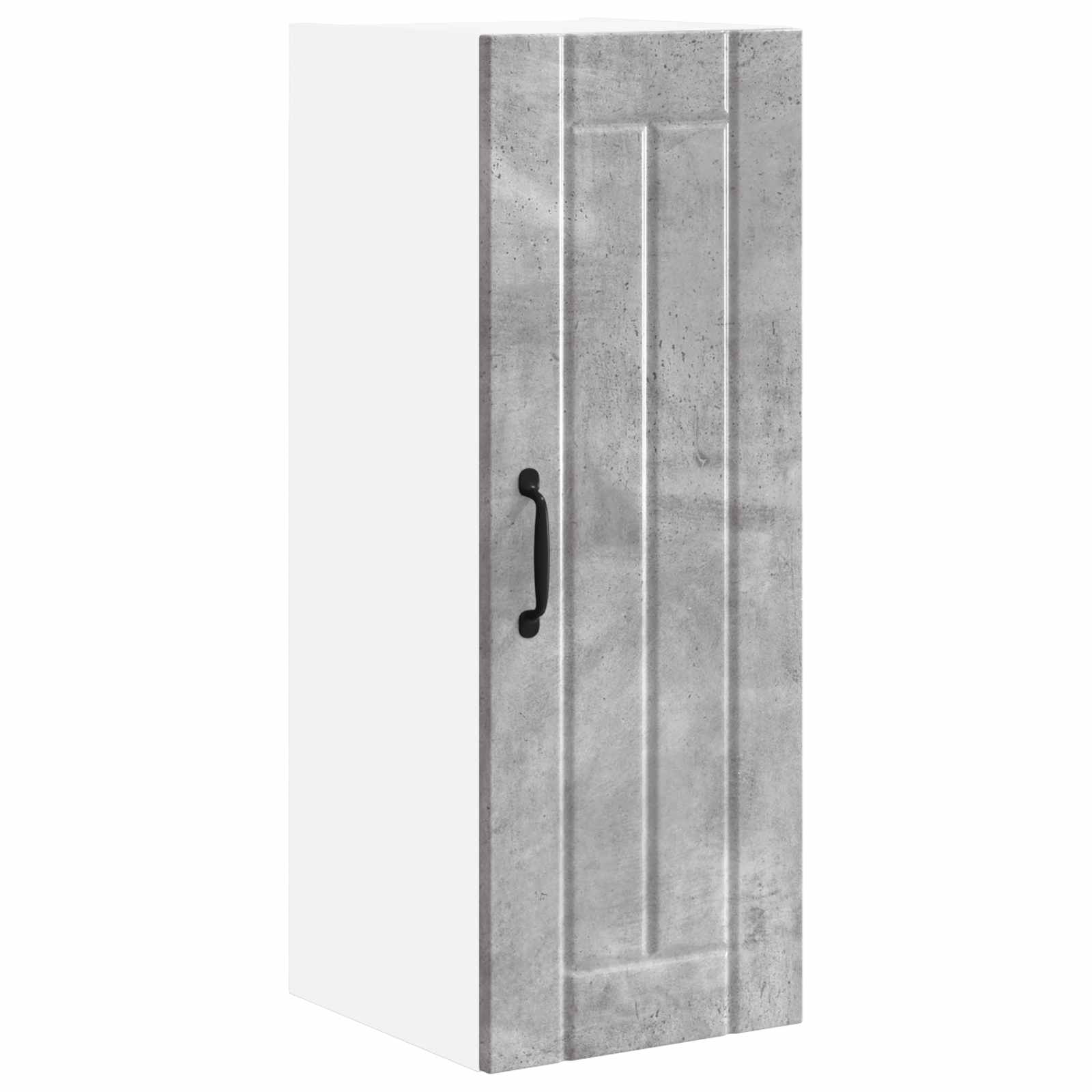 Keukenkast 2 pcs Beton Grijs 30 x 31 x 80 cm Bewerkt hout is nu te koop bij PeponiXL, paradijselijk wonen!