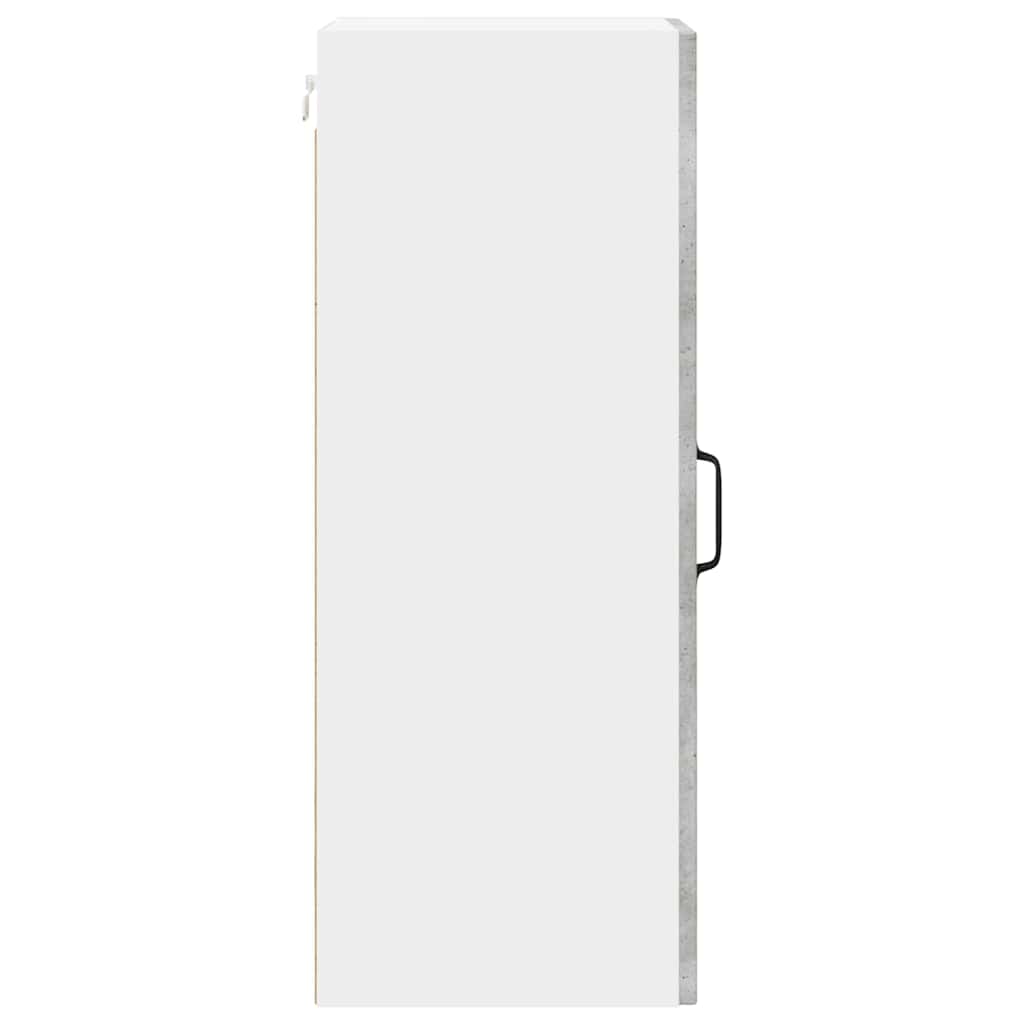 Keukenkast 2 pcs Beton Grijs 30 x 31 x 80 cm Bewerkt hout is nu te koop bij PeponiXL, paradijselijk wonen!