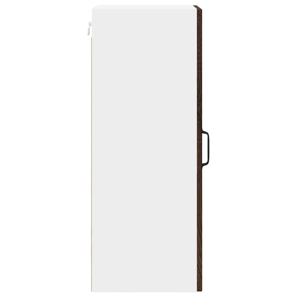 Keukenkast Bruin Eiken 30 x 31 x 80 cm Bewerkt hout is nu te koop bij PeponiXL, paradijselijk wonen!