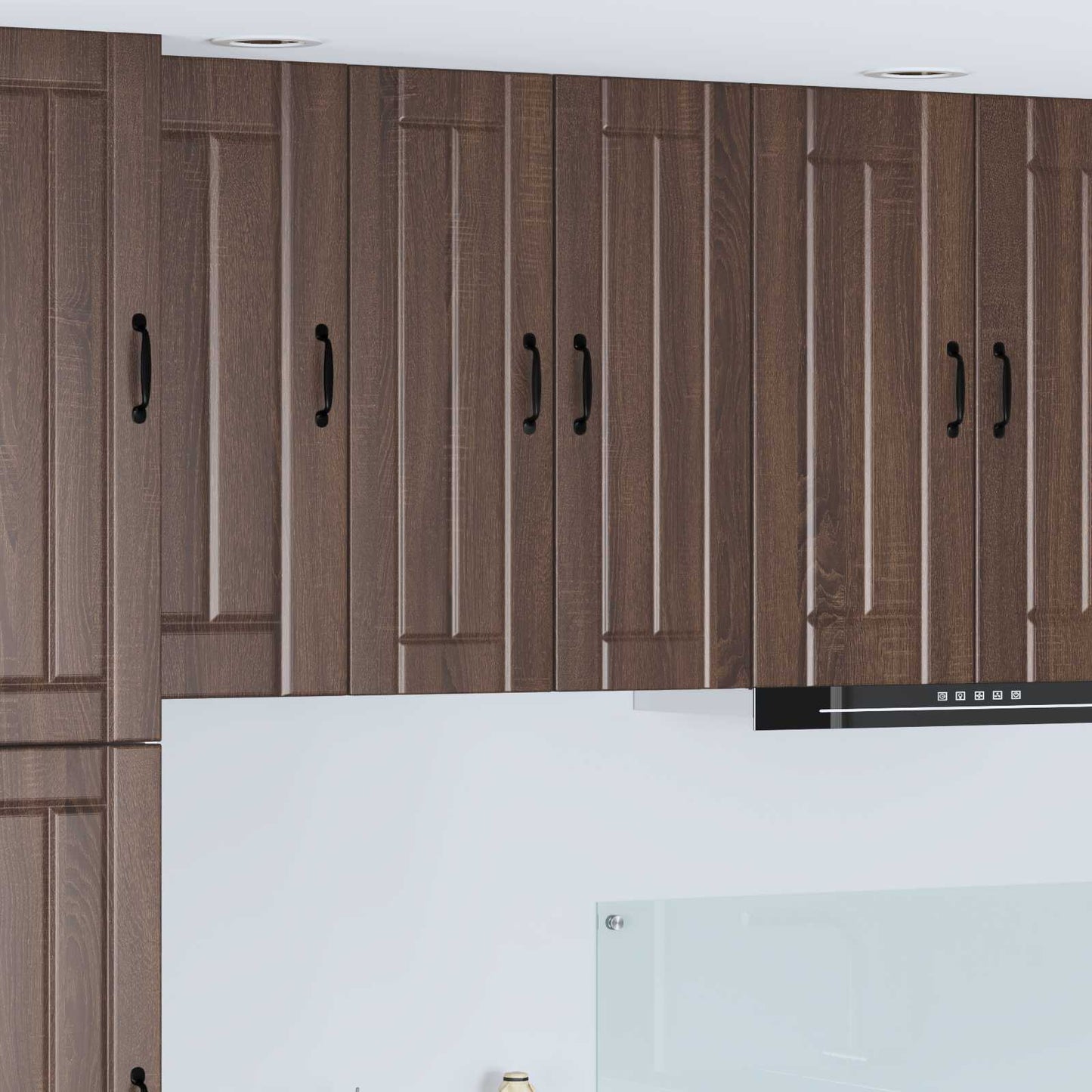 Vaatwasserpaneel Lucca 2 pcs Bruin eiken 30 x 31 x 80 cm is nu te koop bij PeponiXL, paradijselijk wonen!