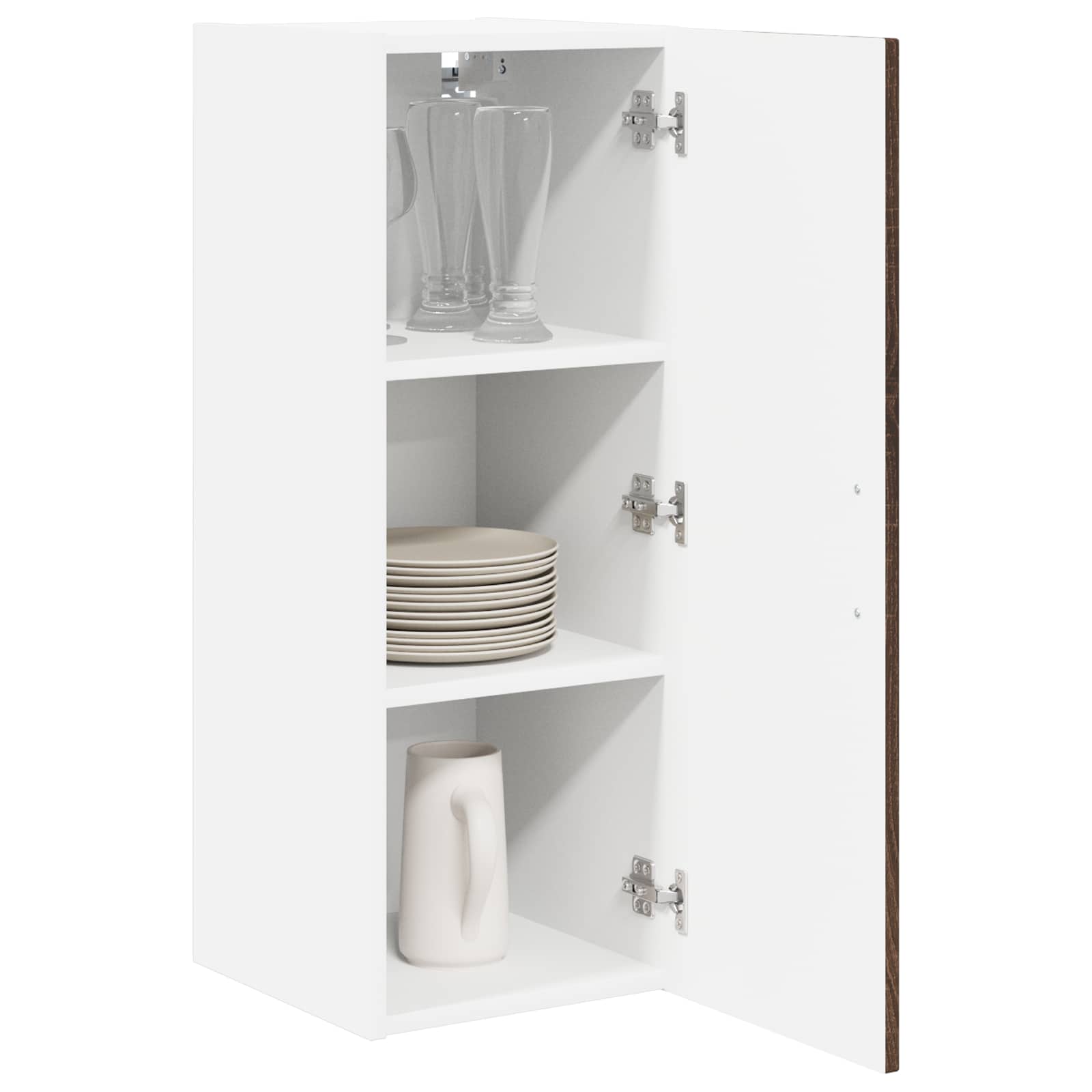 Vaatwasserpaneel Lucca 2 pcs Bruin eiken 30 x 31 x 80 cm is nu te koop bij PeponiXL, paradijselijk wonen!