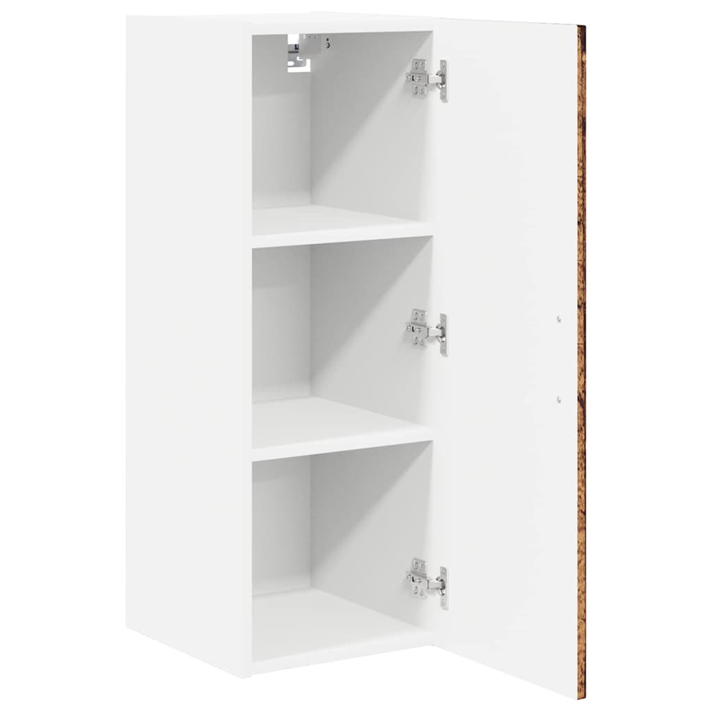 Keukenkast 2 pcs Oudhout 30 x 31 x 80 cm Bewerkt hout is nu te koop bij PeponiXL, paradijselijk wonen!