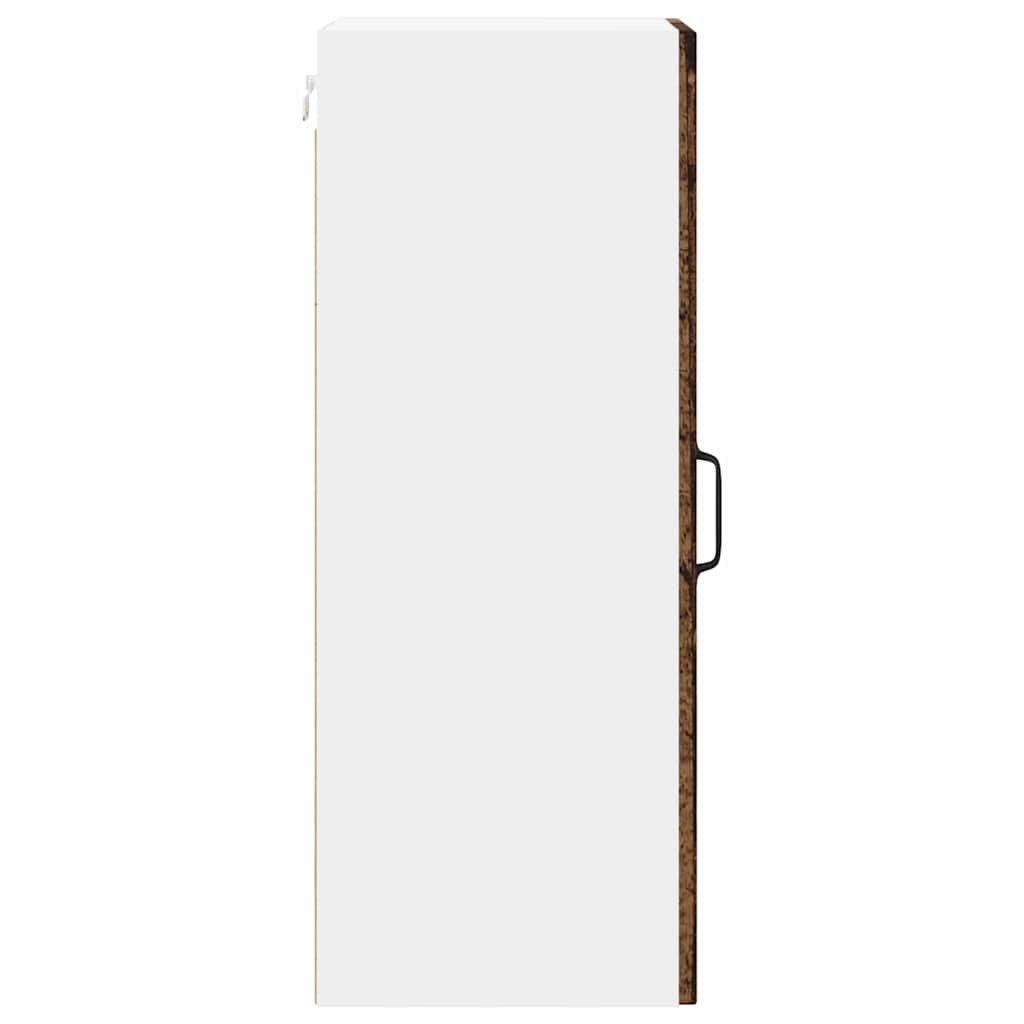 Keukenkast 2 pcs Oudhout 30 x 31 x 80 cm Bewerkt hout is nu te koop bij PeponiXL, paradijselijk wonen!