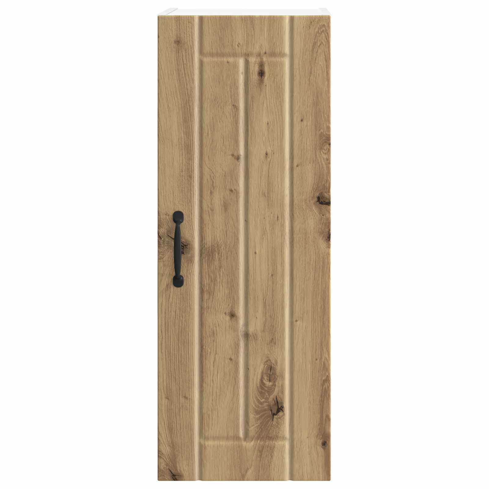 Keukenkast aan de muur Lucca Artisanaal eiken 30 x 31 x 80 cm is nu te koop bij PeponiXL, paradijselijk wonen!