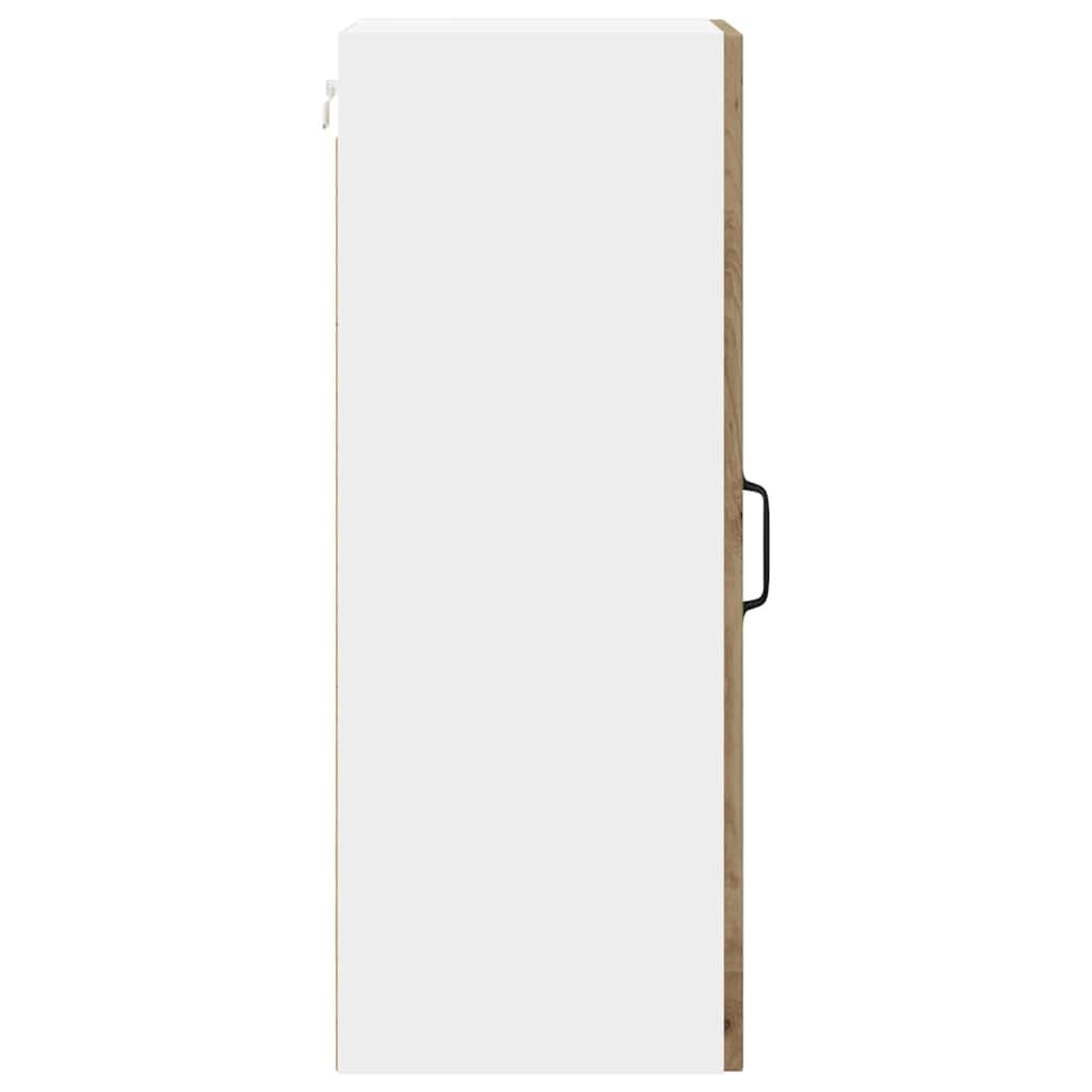 Keukenkast 2 pcs Artisan Eiken 30 x 31 x 80 cm Bewerkt hout is nu te koop bij PeponiXL, paradijselijk wonen!