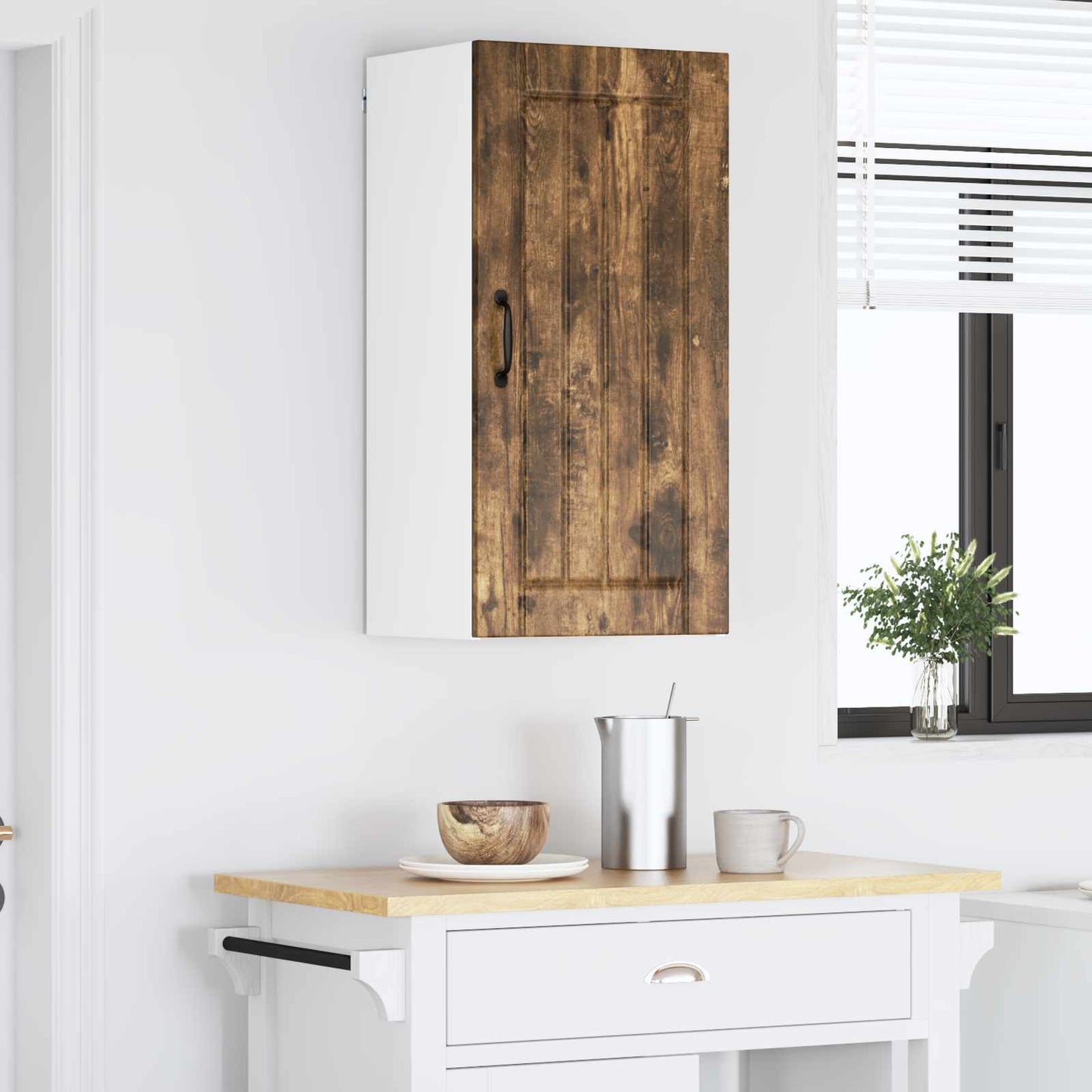 Vaatwasserpaneel Lucca Gerookt eiken 40 x 31 x 80 cm is nu te koop bij PeponiXL, paradijselijk wonen!