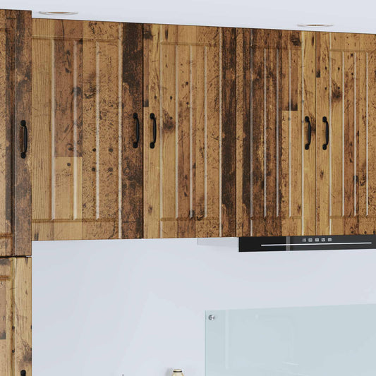 Vaatwasserpaneel Lucca Oud hout 40 x 31 x 80 cm Bewerkt hout is nu te koop bij PeponiXL, paradijselijk wonen!