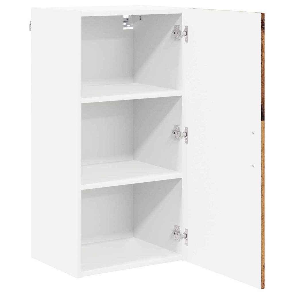 Keukenkast Oudhout 40 x 31 x 80 cm Bewerkt hout is nu te koop bij PeponiXL, paradijselijk wonen!