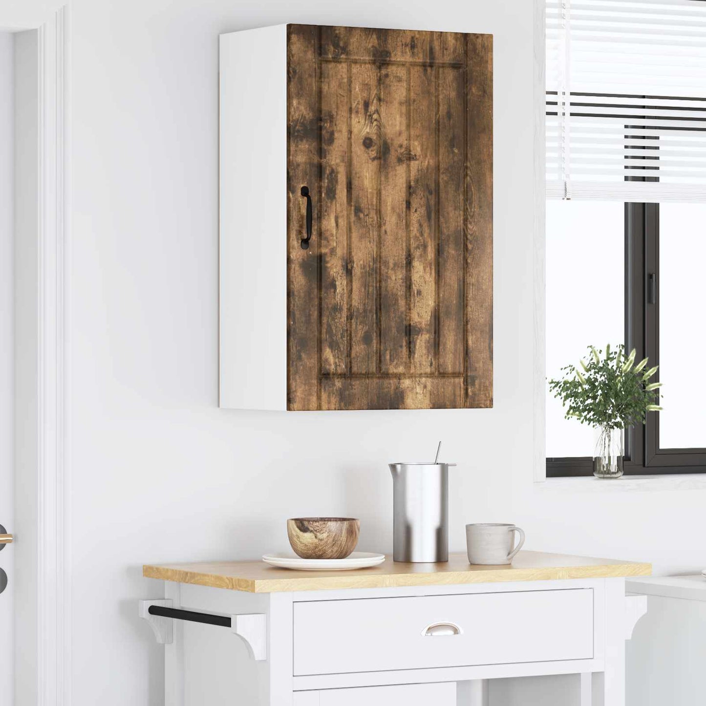 Vaatwasserpaneel Lucca Gerookt eiken 50 x 31 x 80 cm is nu te koop bij PeponiXL, paradijselijk wonen!