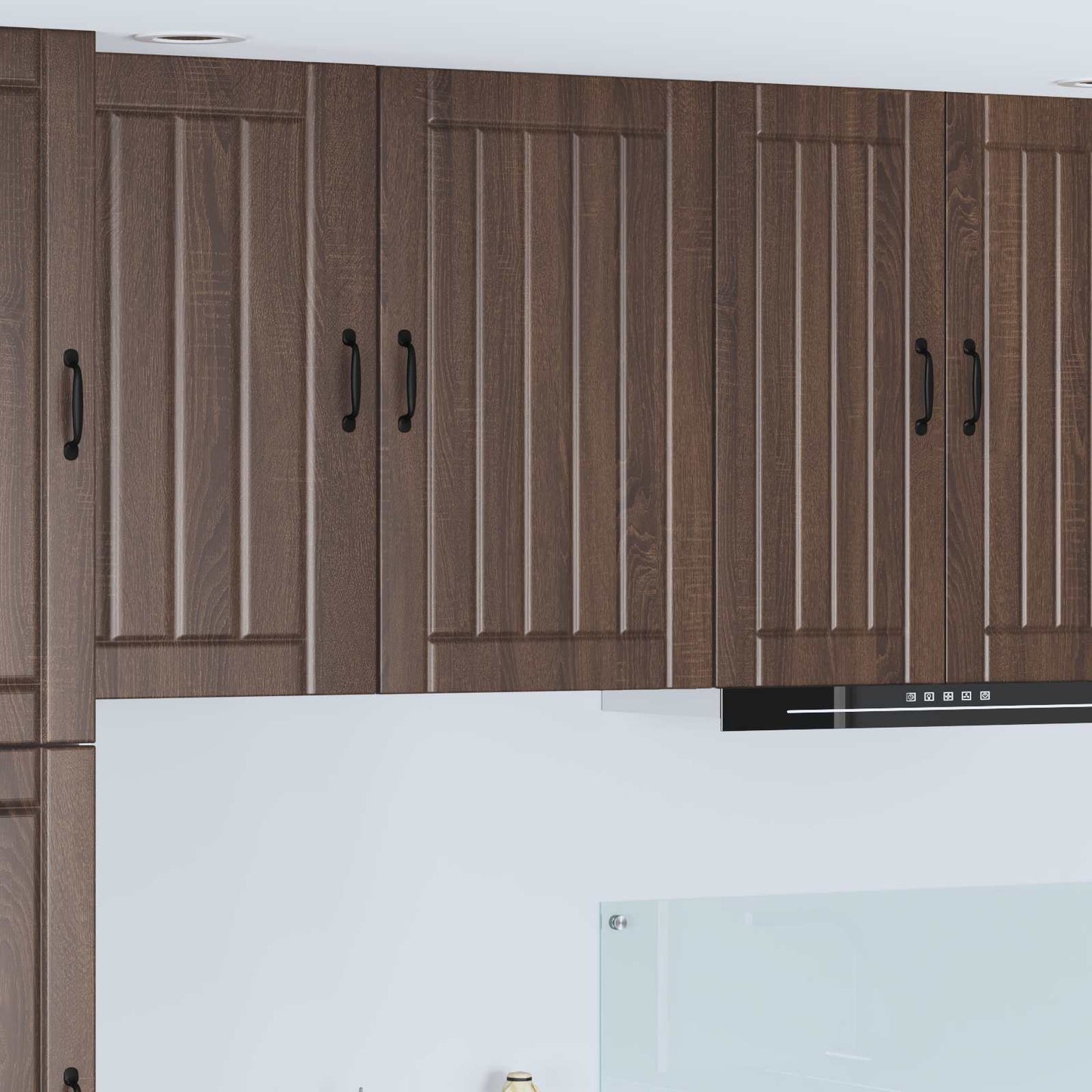 Vaatwasserpaneel Lucca Bruin eiken 50 x 31 x 80 cm Bewerkt hout is nu te koop bij PeponiXL, paradijselijk wonen!