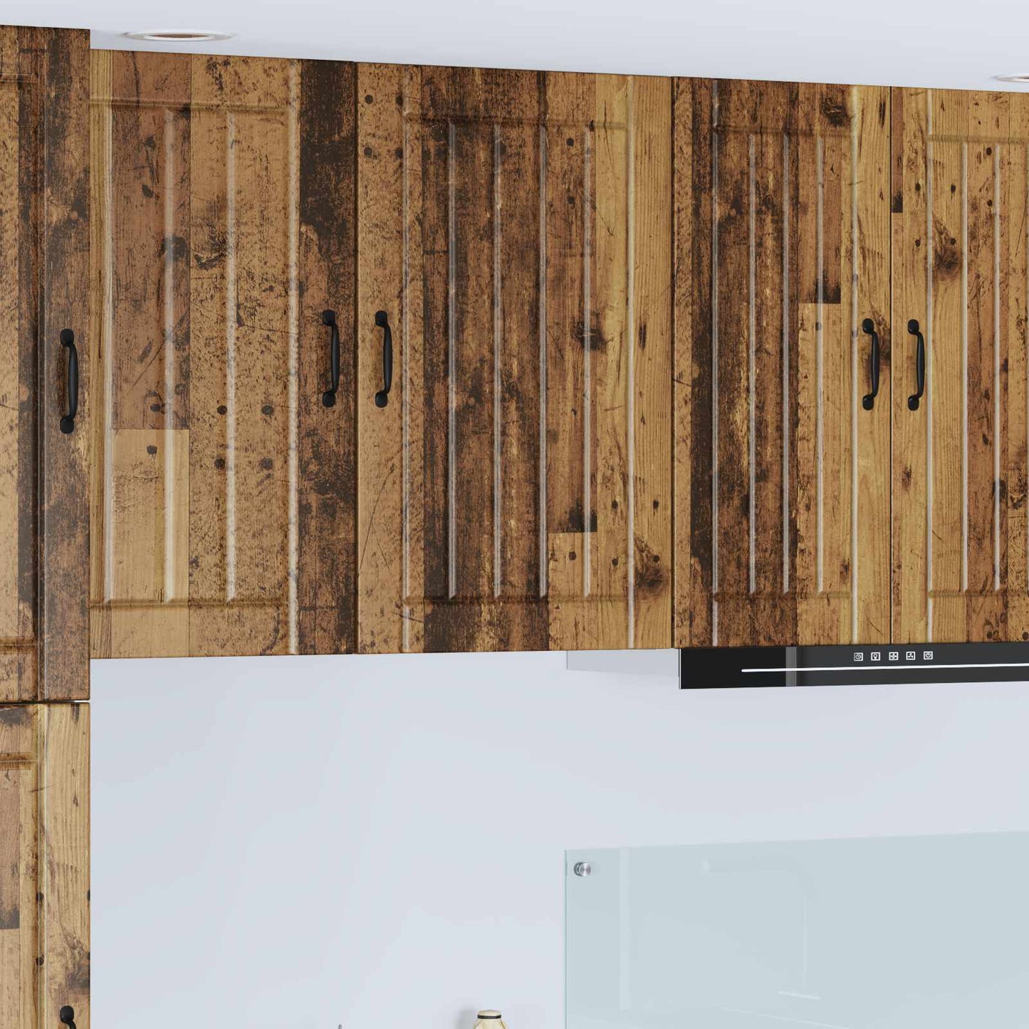 Keukenkast Oudhout 50 x 31 x 80 cm Bewerkt hout is nu te koop bij PeponiXL, paradijselijk wonen!