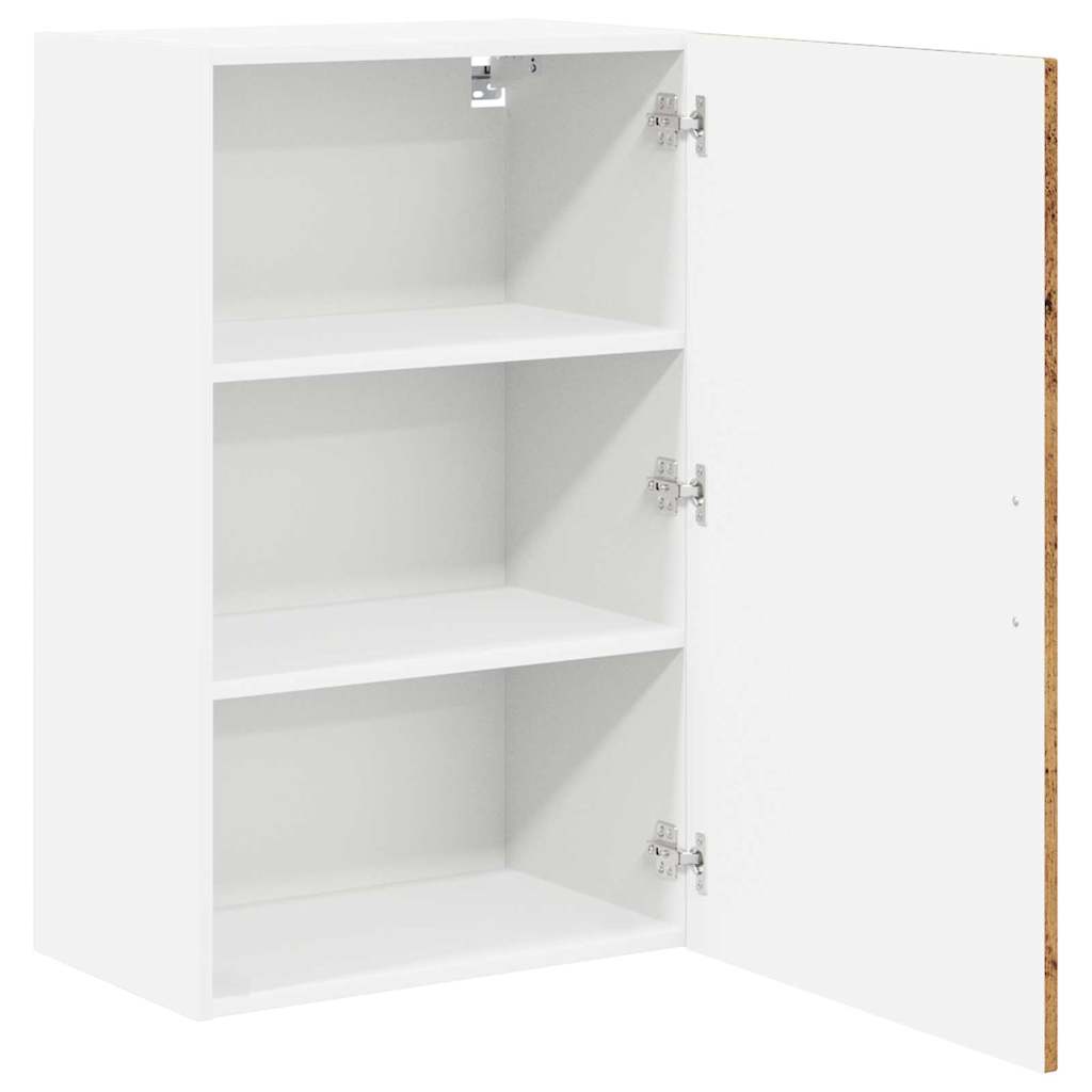 Keukenkast Oudhout 50 x 31 x 80 cm Bewerkt hout is nu te koop bij PeponiXL, paradijselijk wonen!