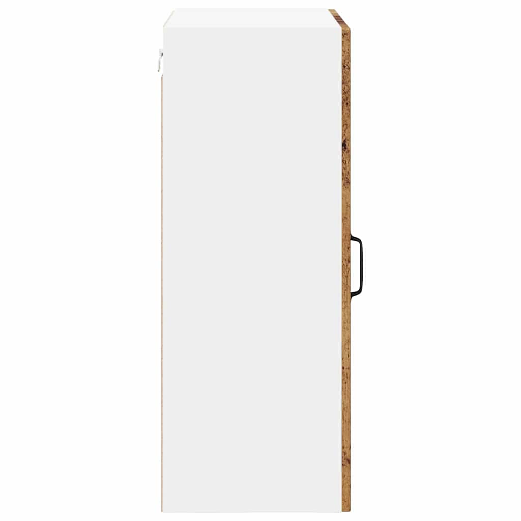 Keukenkast Oudhout 50 x 31 x 80 cm Bewerkt hout is nu te koop bij PeponiXL, paradijselijk wonen!