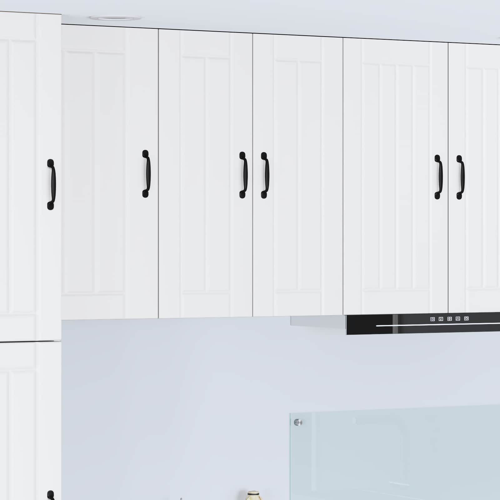 Keukenkast Wit 60 x 31 x 80 cm Bewerkt hout is nu te koop bij PeponiXL, paradijselijk wonen!