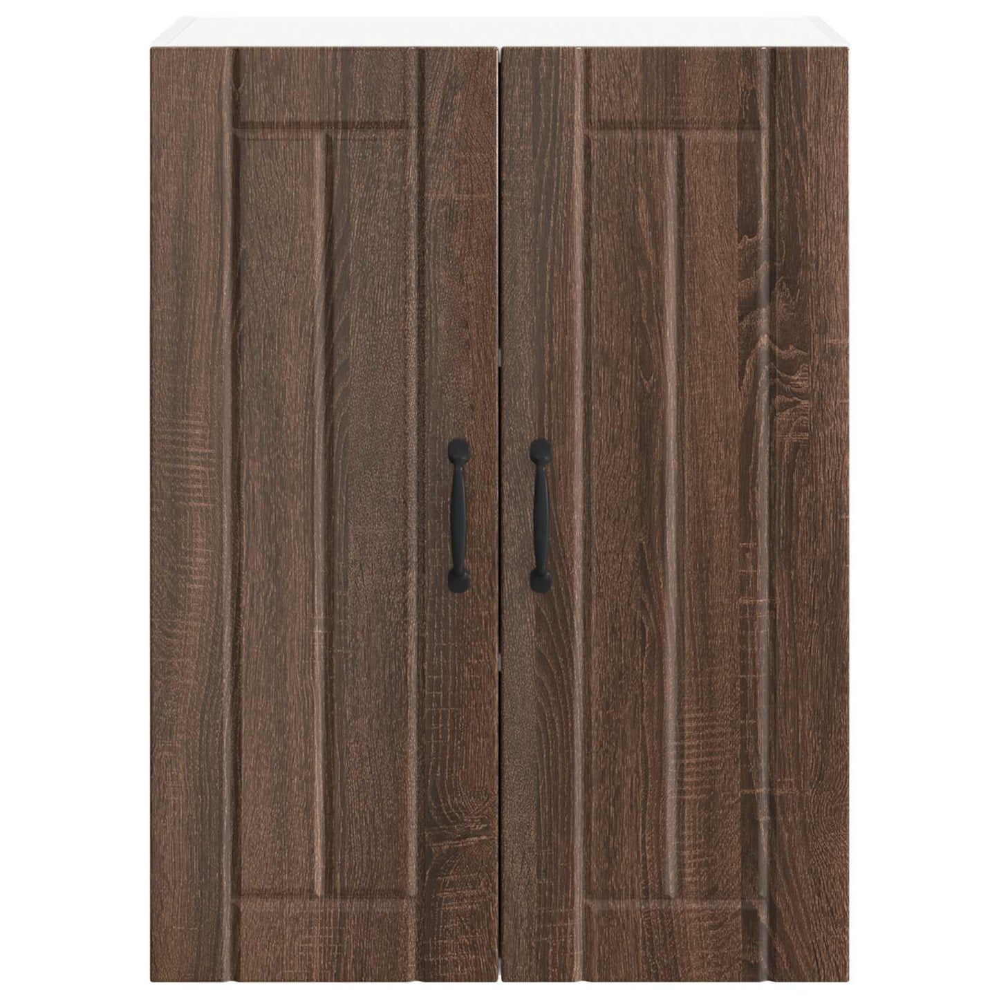 Keukenkast Bruin Eiken 60 x 31 x 80 cm Bewerkt hout is nu te koop bij PeponiXL, paradijselijk wonen!