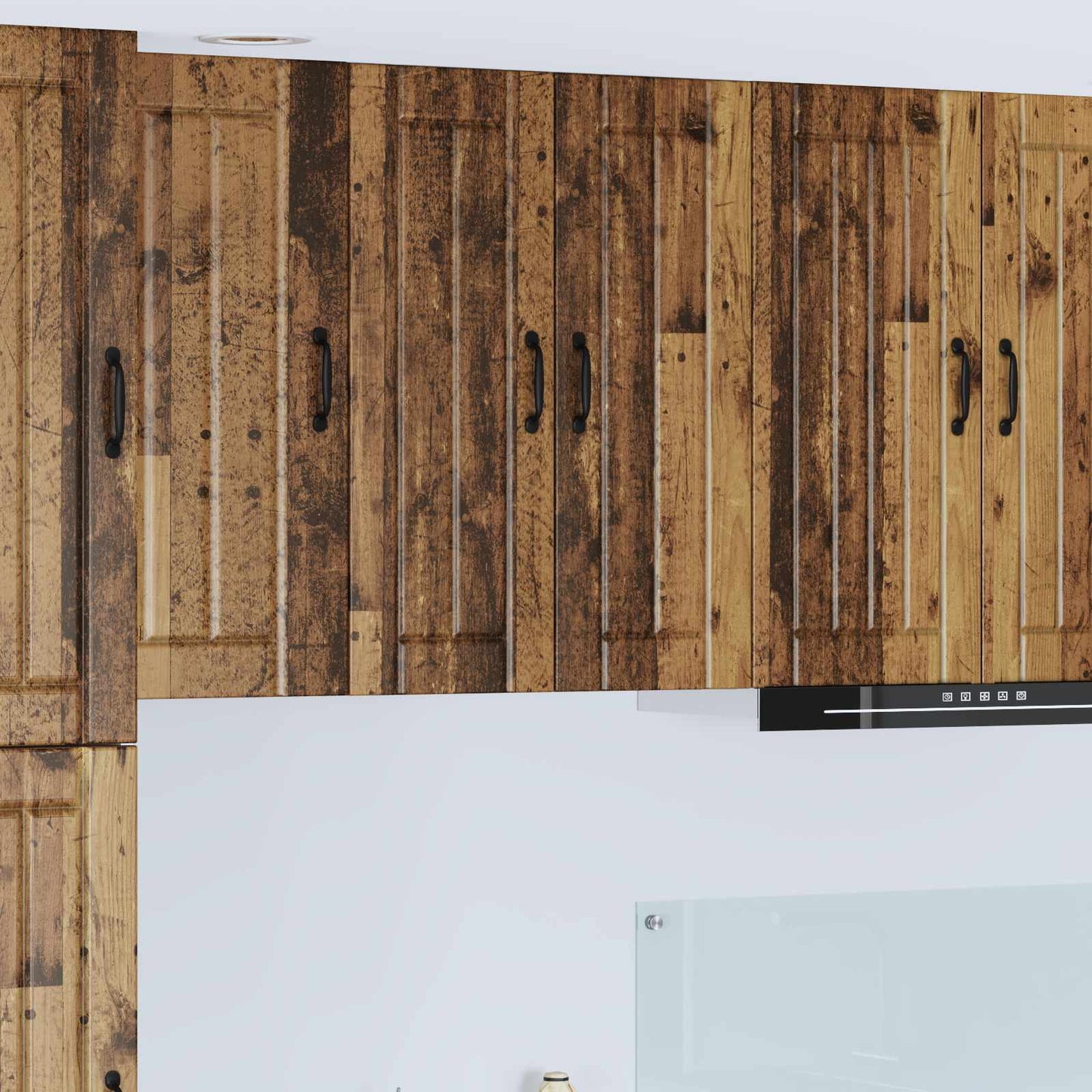 Keukenkast Oudhout 60 x 31 x 80 cm Bewerkt hout is nu te koop bij PeponiXL, paradijselijk wonen!