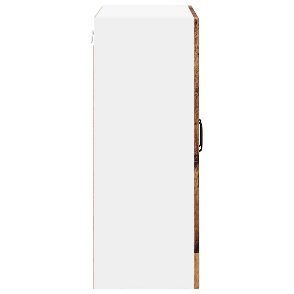 Keukenkast Oudhout 60 x 31 x 80 cm Bewerkt hout is nu te koop bij PeponiXL, paradijselijk wonen!