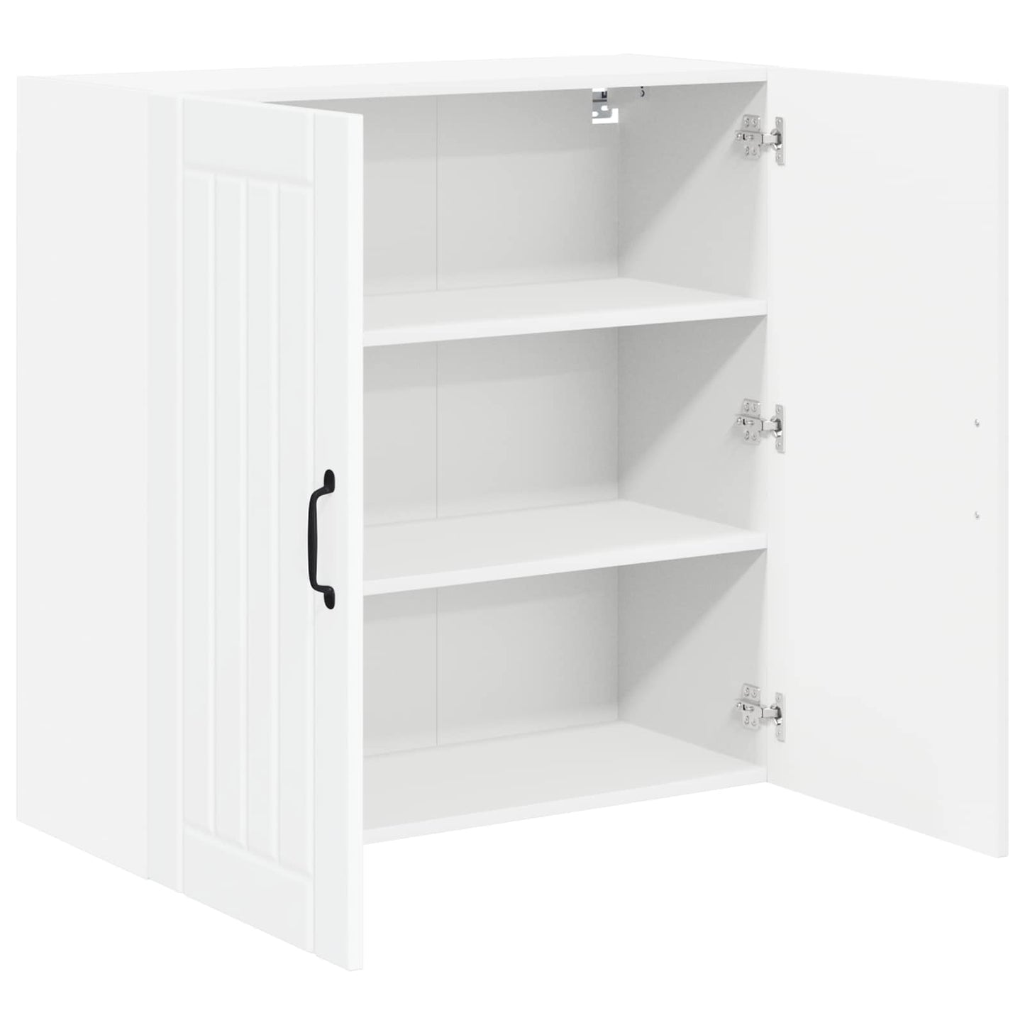 Keukenkast Wit 80 x 31 x 80 cm Bewerkt hout is nu te koop bij PeponiXL, paradijselijk wonen!