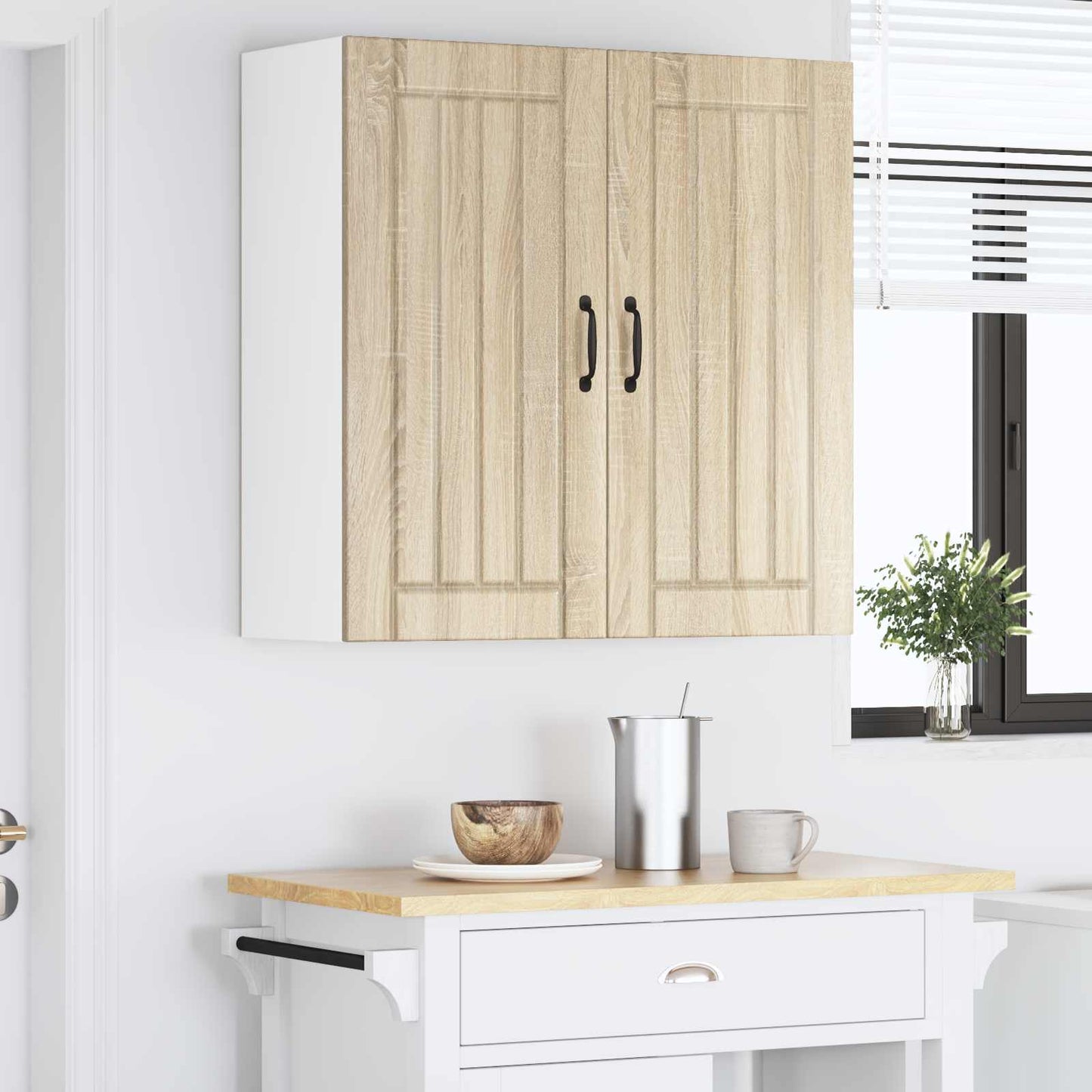 Keukenkast Sonoma Eiken 80 x 31 x 80 cm Bewerkt hout is nu te koop bij PeponiXL, paradijselijk wonen!