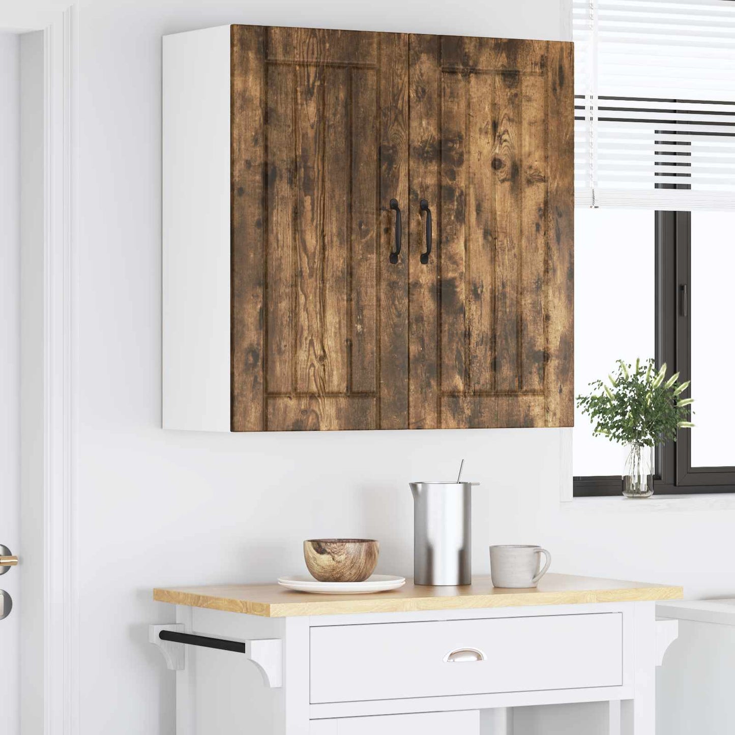 Vaatwasserpaneel Lucca Gerookt eiken 80 x 31 x 80 cm is nu te koop bij PeponiXL, paradijselijk wonen!