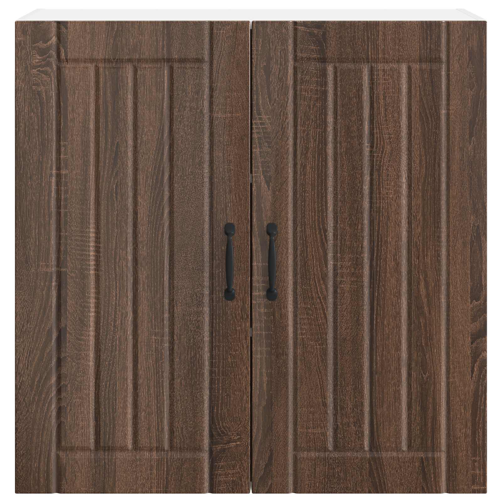 Keukenkast Bruin Eiken 80 x 31 x 80 cm Bewerkt hout is nu te koop bij PeponiXL, paradijselijk wonen!