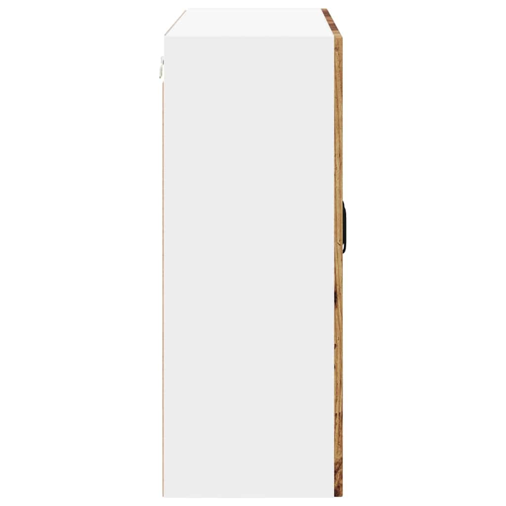 Keukenkast Oudhout 80 x 31 x 80 cm Bewerkt hout is nu te koop bij PeponiXL, paradijselijk wonen!