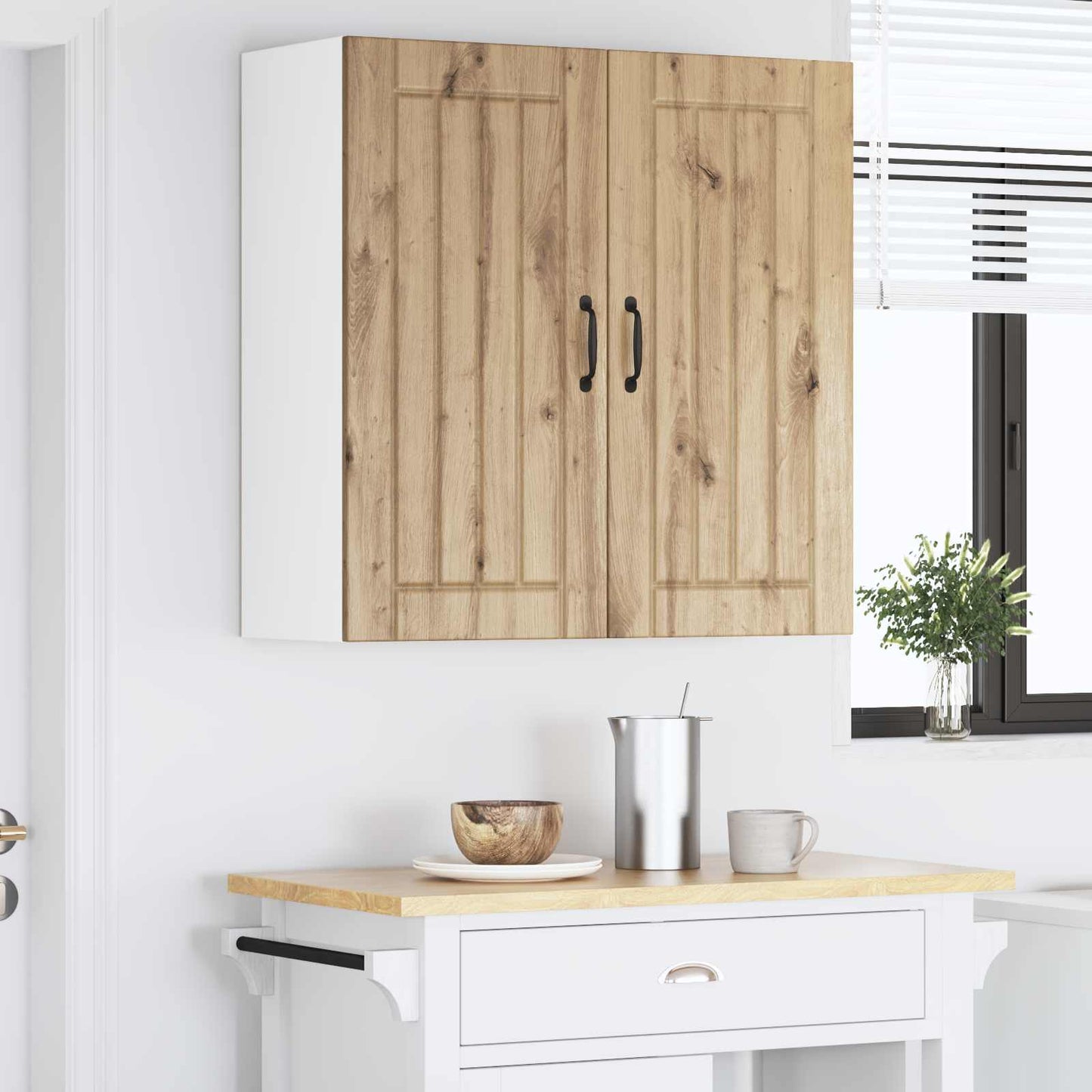 Vaatwasserpaneel Lucca Artisanaal eiken 80 x 31 x 80 cm is nu te koop bij PeponiXL, paradijselijk wonen!