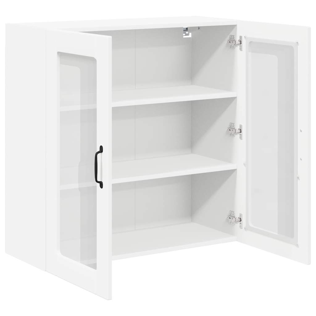 Keukenkast Wit 80 x 31 x 80 cm Bewerkt hout is nu te koop bij PeponiXL, paradijselijk wonen!