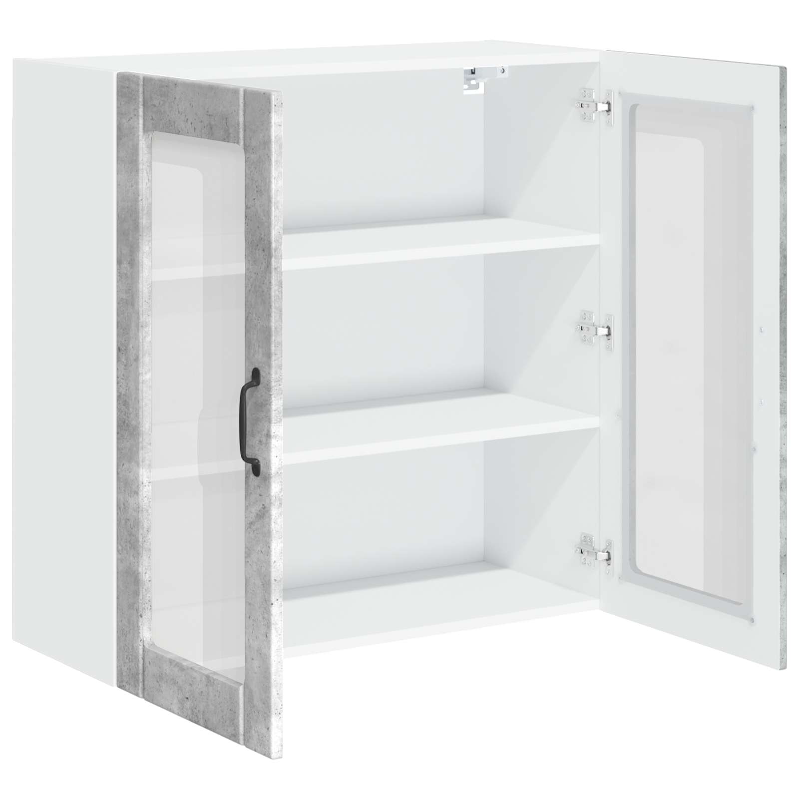Vaatwasserpaneel Lucca Betongrijs 80 x 31 x 80 cm Bewerkt hout is nu te koop bij PeponiXL, paradijselijk wonen!