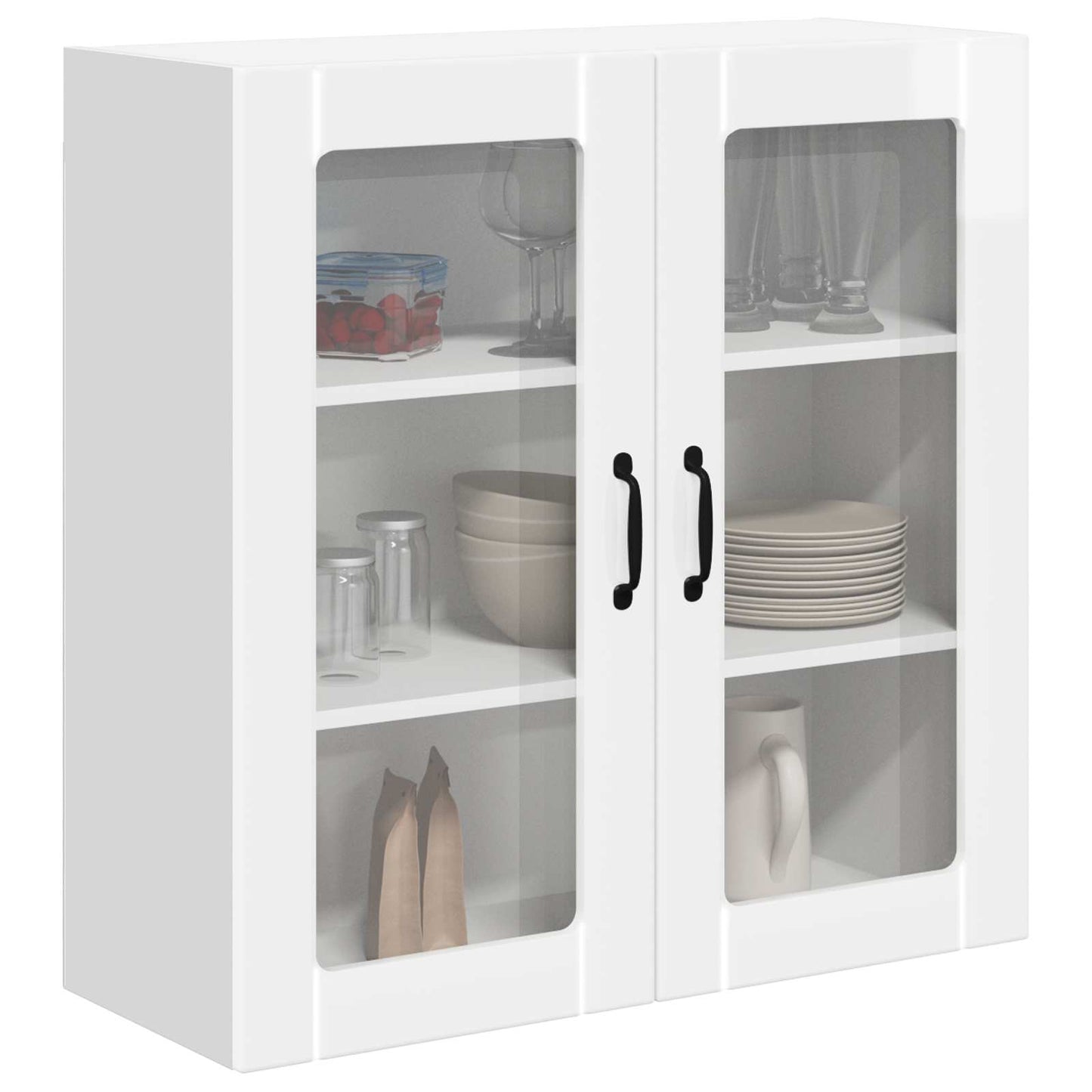 Vaatwasserpaneel Lucca Hoogglans Wit 80 x 31 x 80 cm is nu te koop bij PeponiXL, paradijselijk wonen!